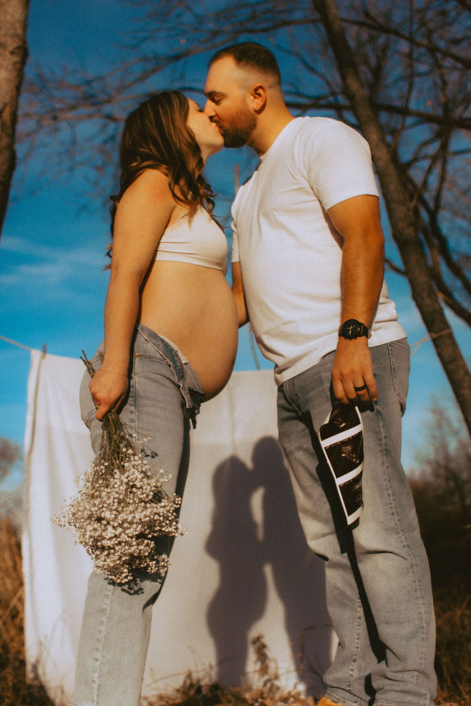 A maternity session couple warm photography in Milaca, Minnesota  Elk River, MN Photographer Photography Wedding Couples Unique Session