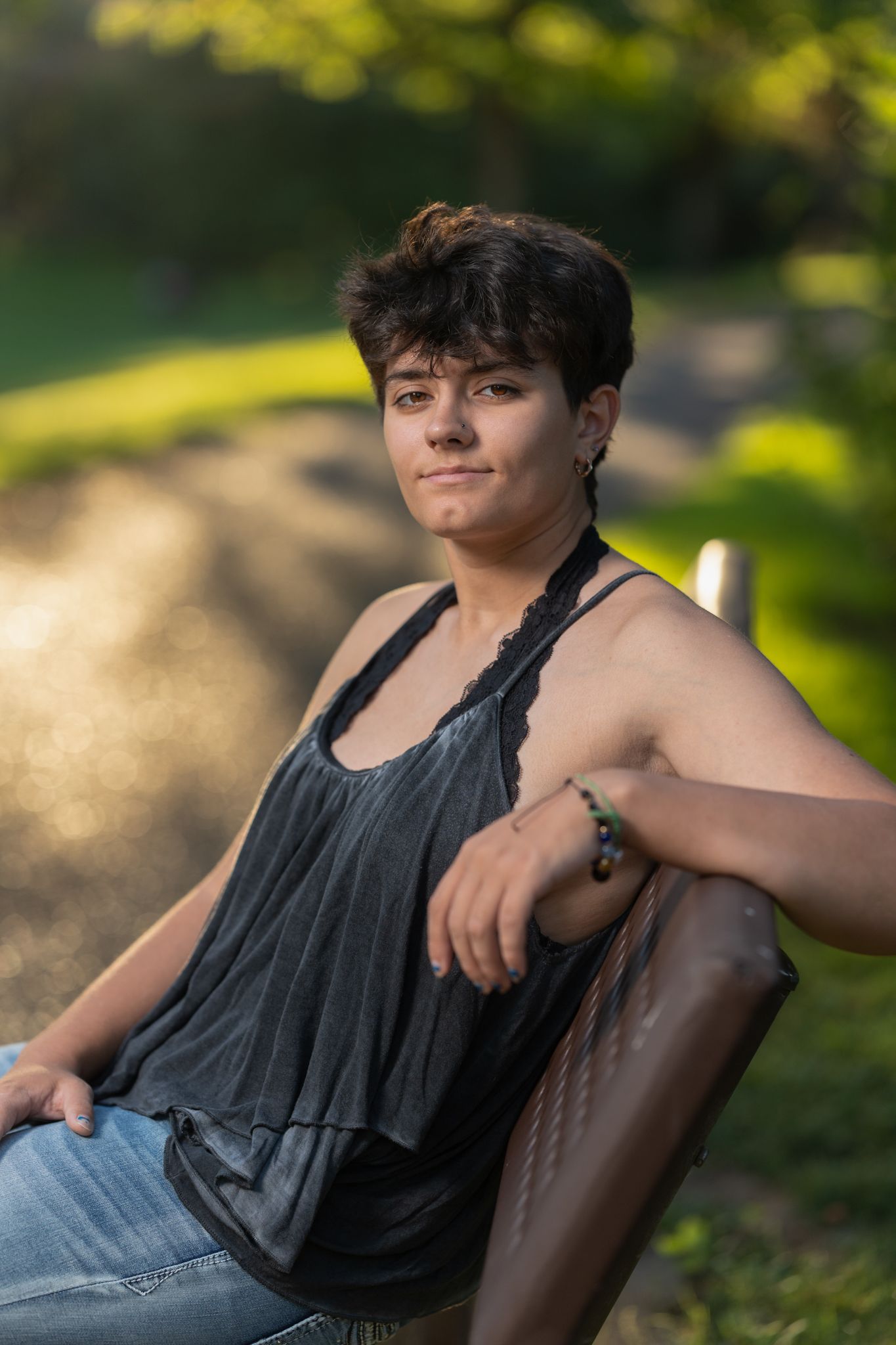 outdoor senior photo