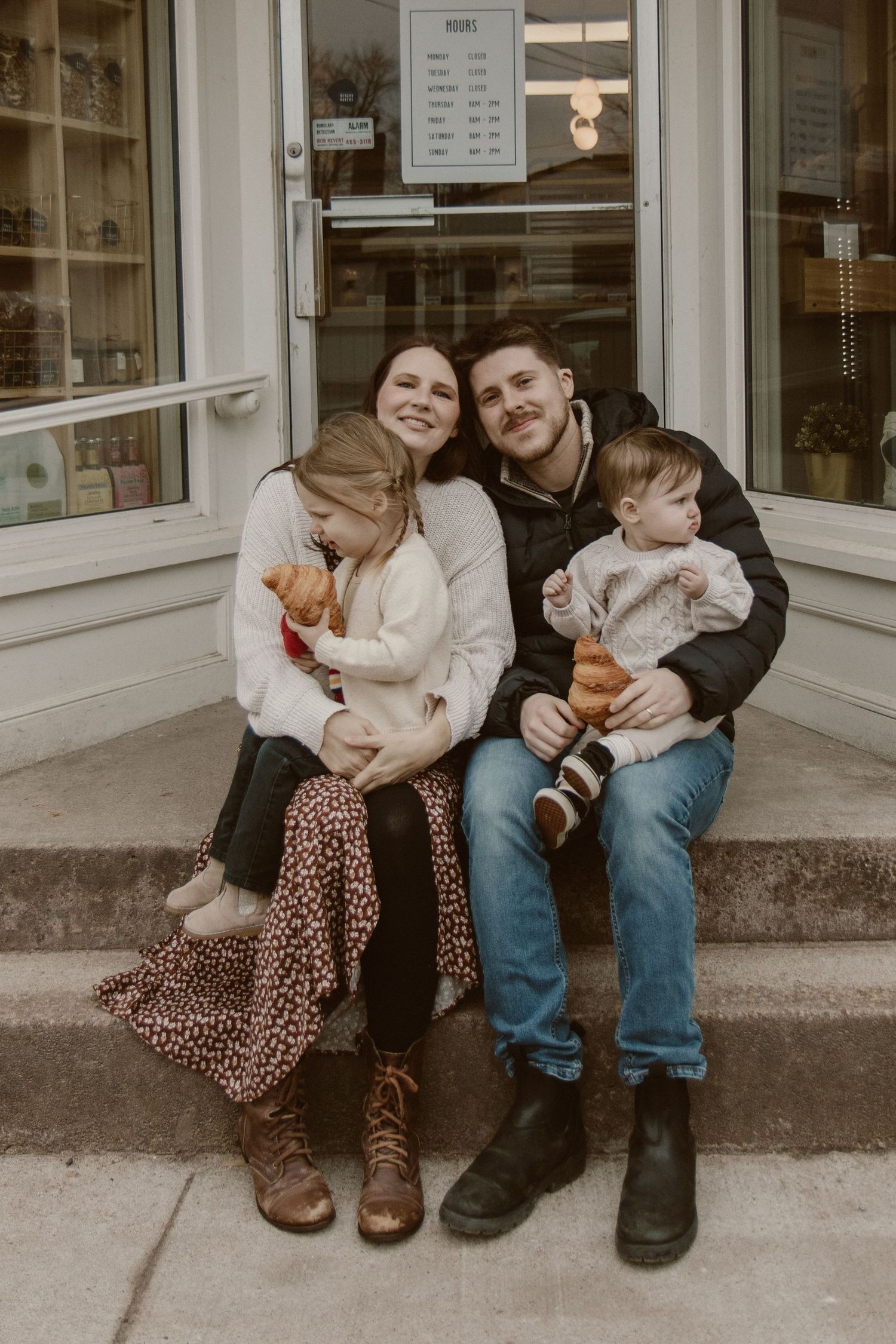 Family photoshoot outfit inspiration in Nova Scotia