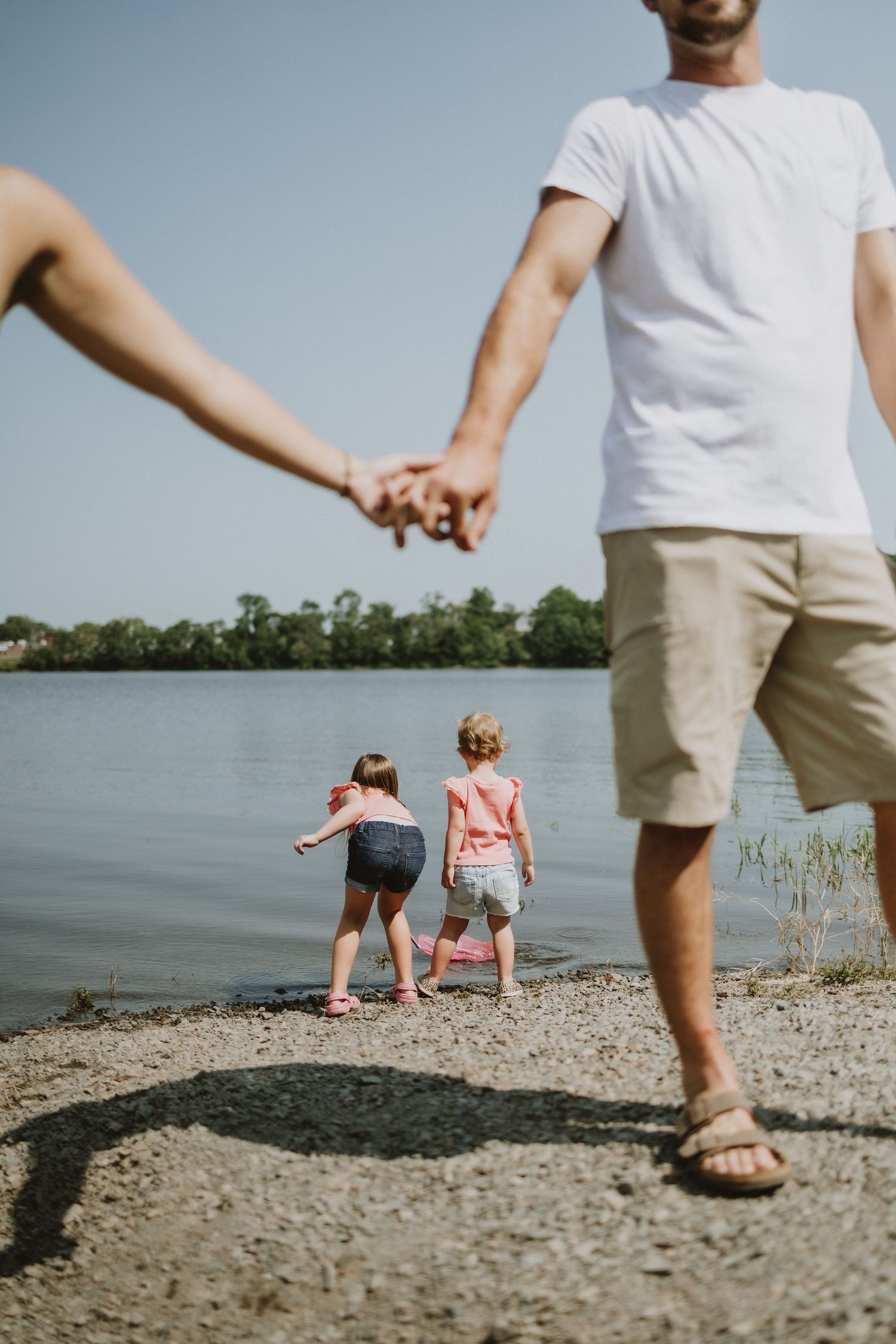 Family photoshoot at lake pisiquid, Windsor Nova Scotia
