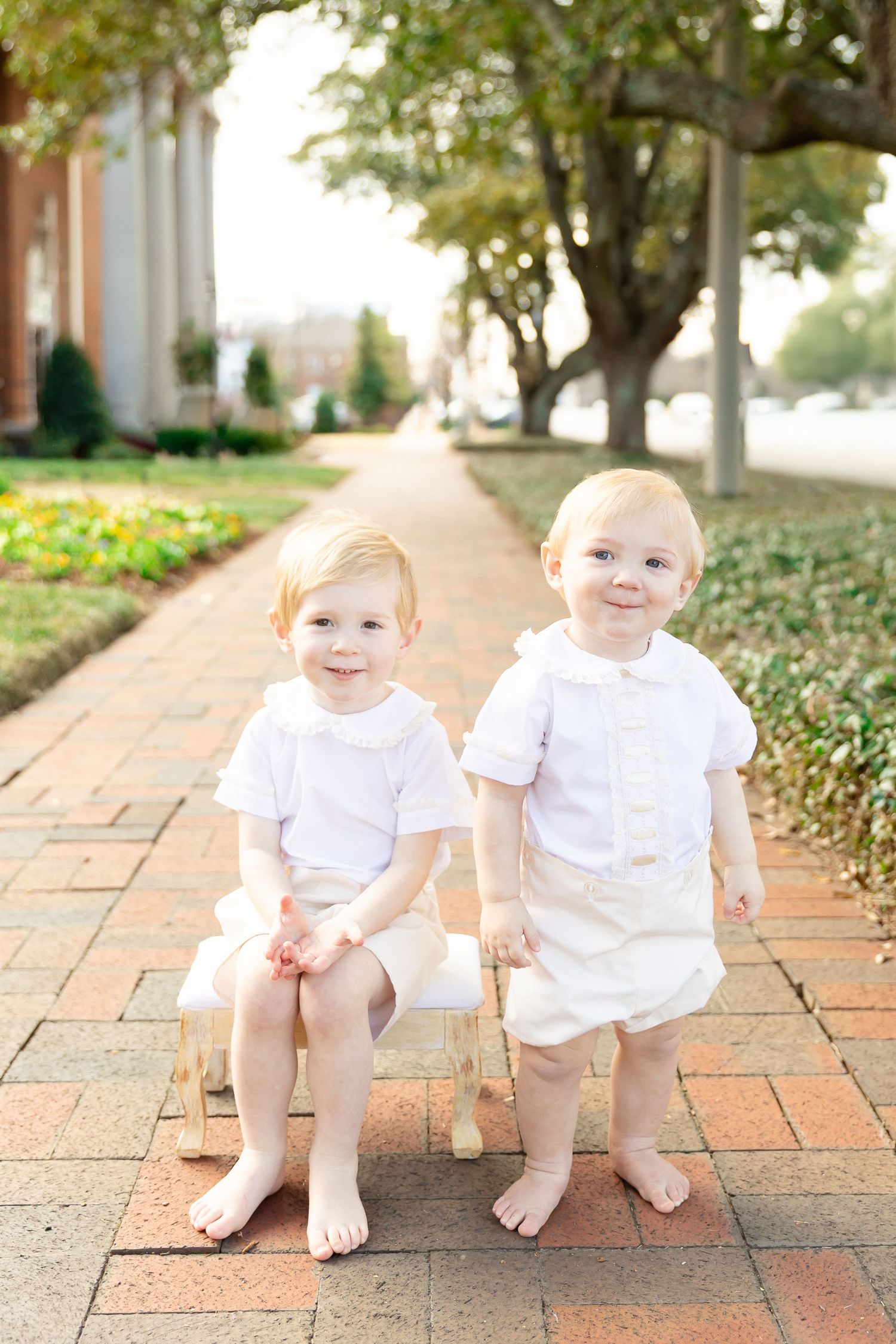 Dallas Junkin Photography Tuscaloosa heirloom portraits. toddler boys heirloom portraits