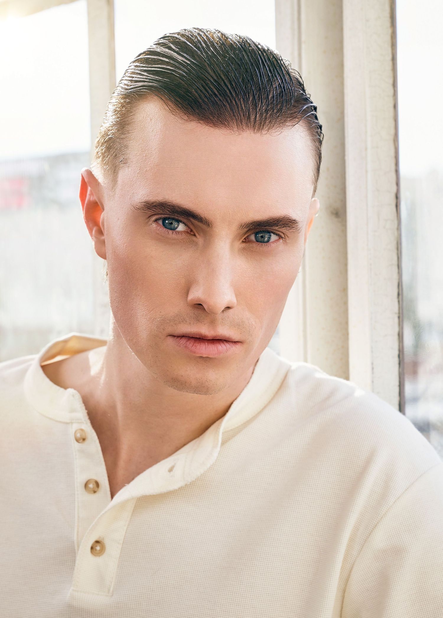 Portrait of a James Paxton, photographer Alec Watson