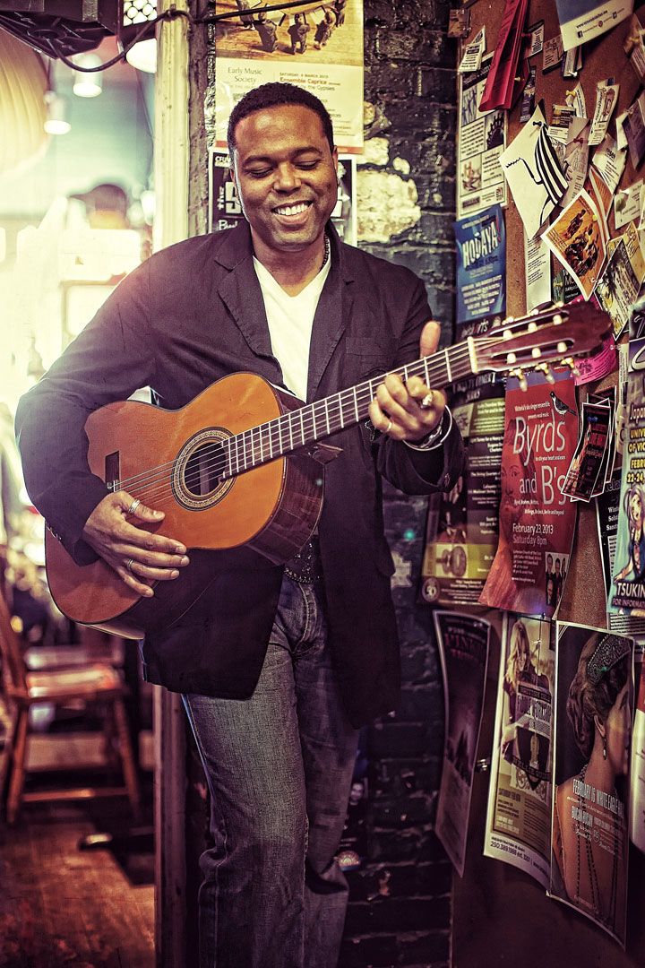Musician Adonis Puentes, photographer Alec Watson