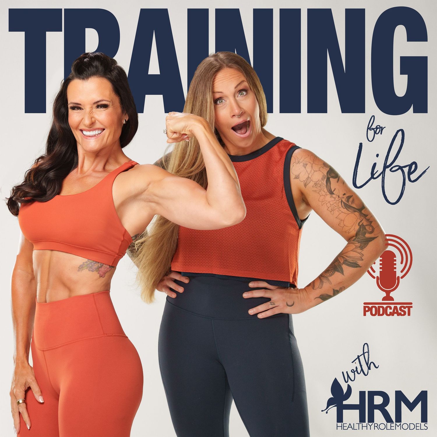 Training for Life Podcast Season 4 cover featuring Sarah Gilks and Tanna Payne photographer Alec Watson