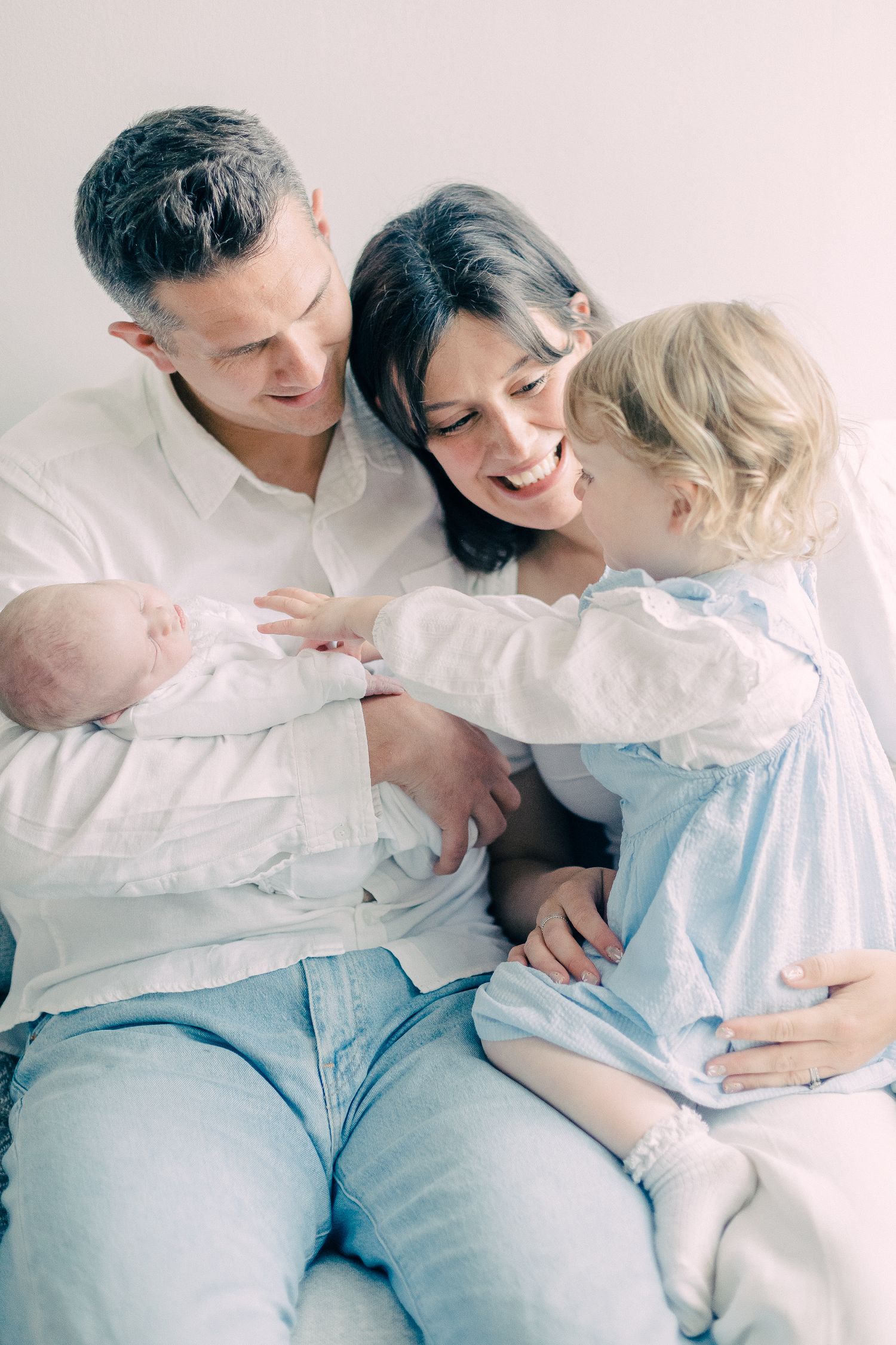 Natural newborn photoshoot in the East Yorkshire countryside