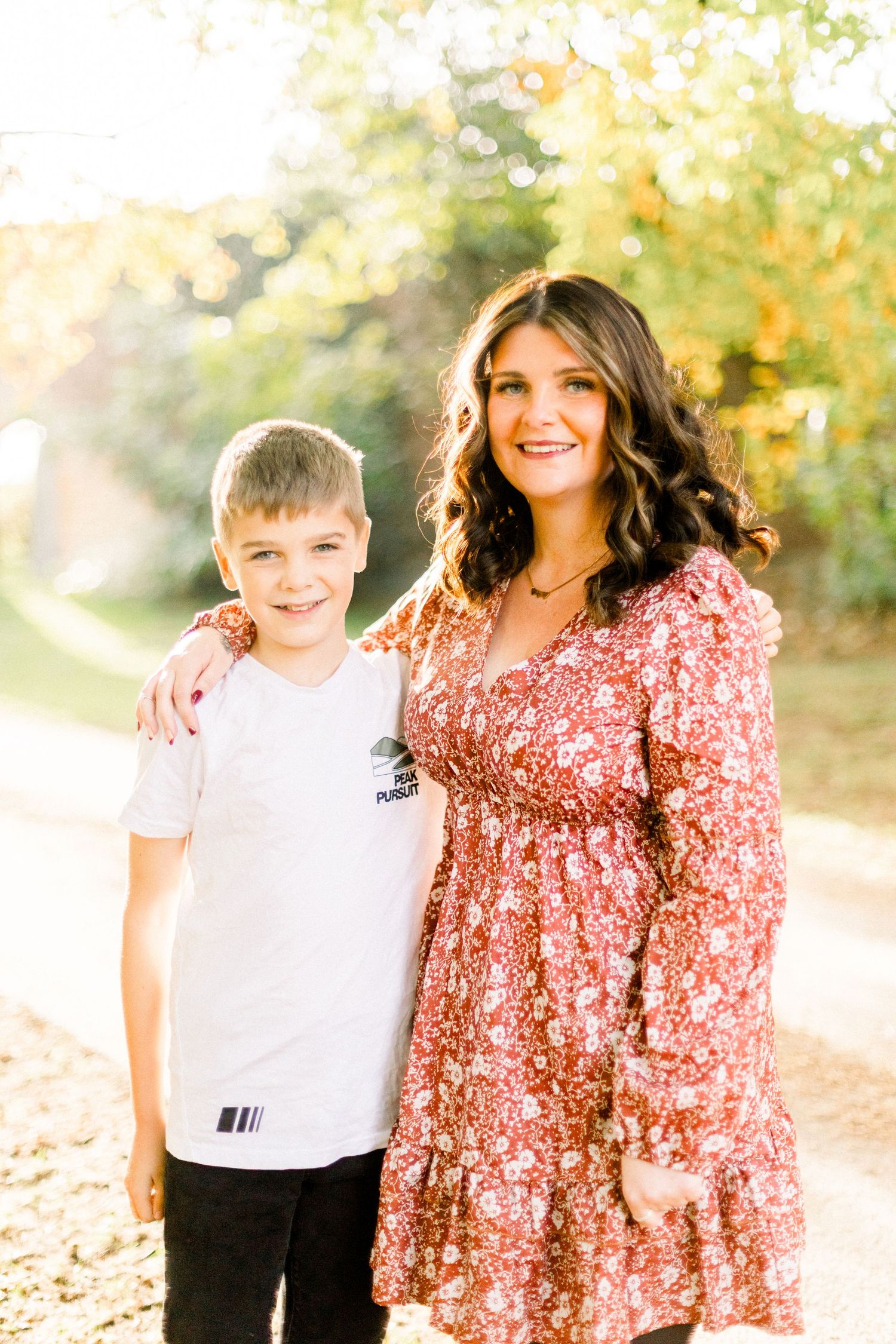 Outdoor family photography at sunset by Tabitha Stark Photography