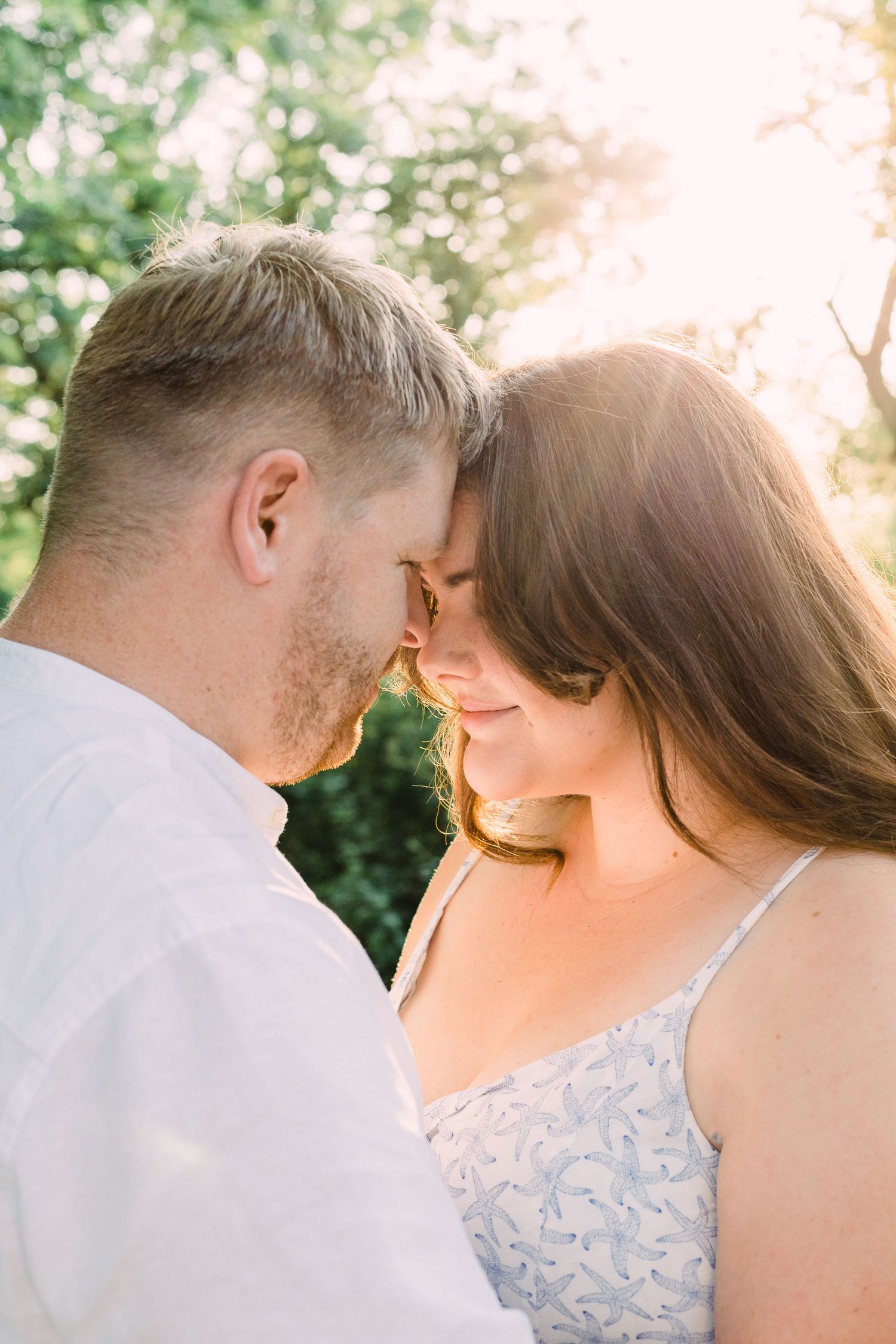 Outdoor family photography at sunset by Tabitha Stark Photography