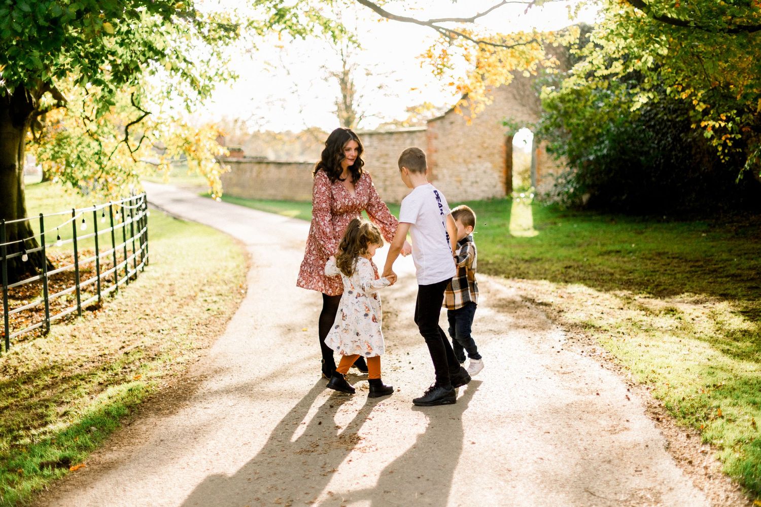 Outdoor family photography at sunset by Tabitha Stark Photography