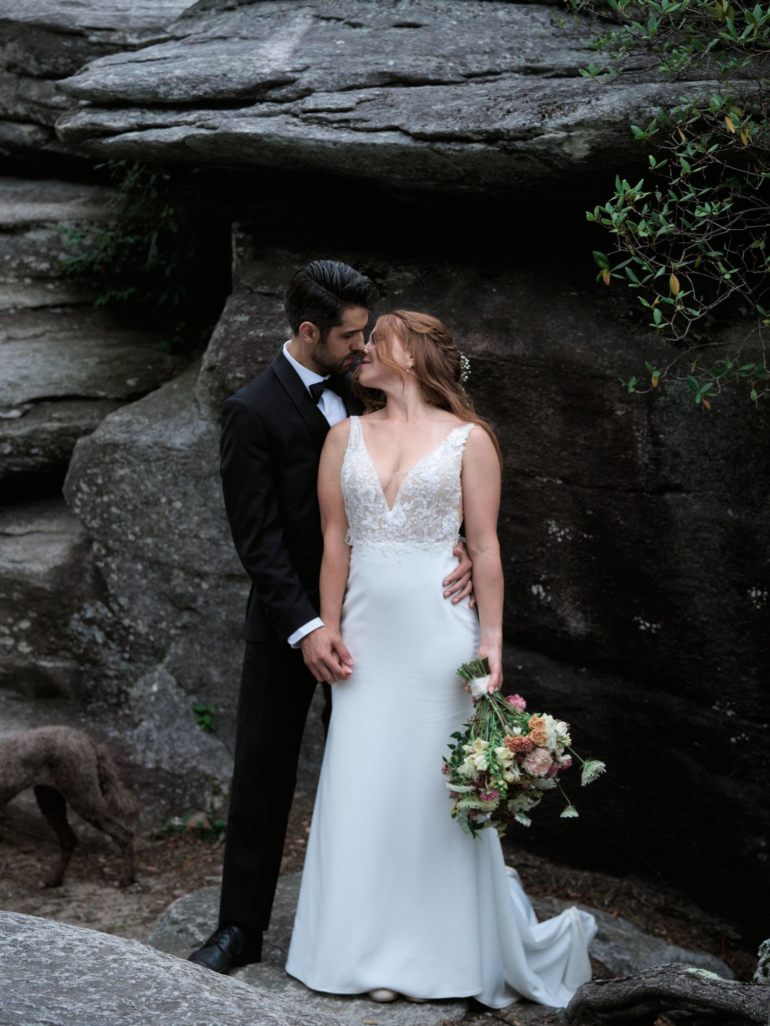 Sunset Elopement in Asheville, NC