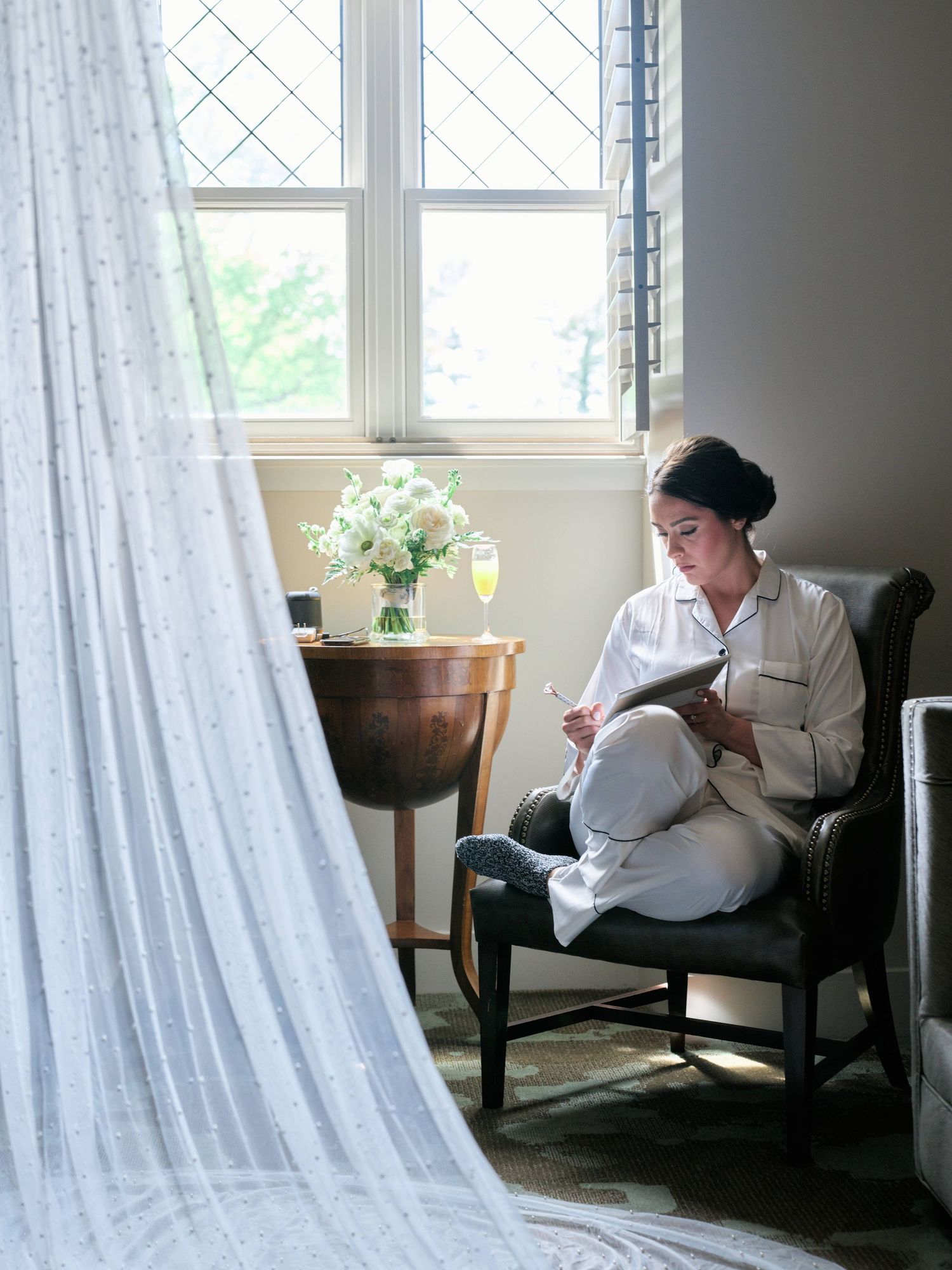 Grand Bohemian Asheville, NC Wedding Bridal getting ready photos