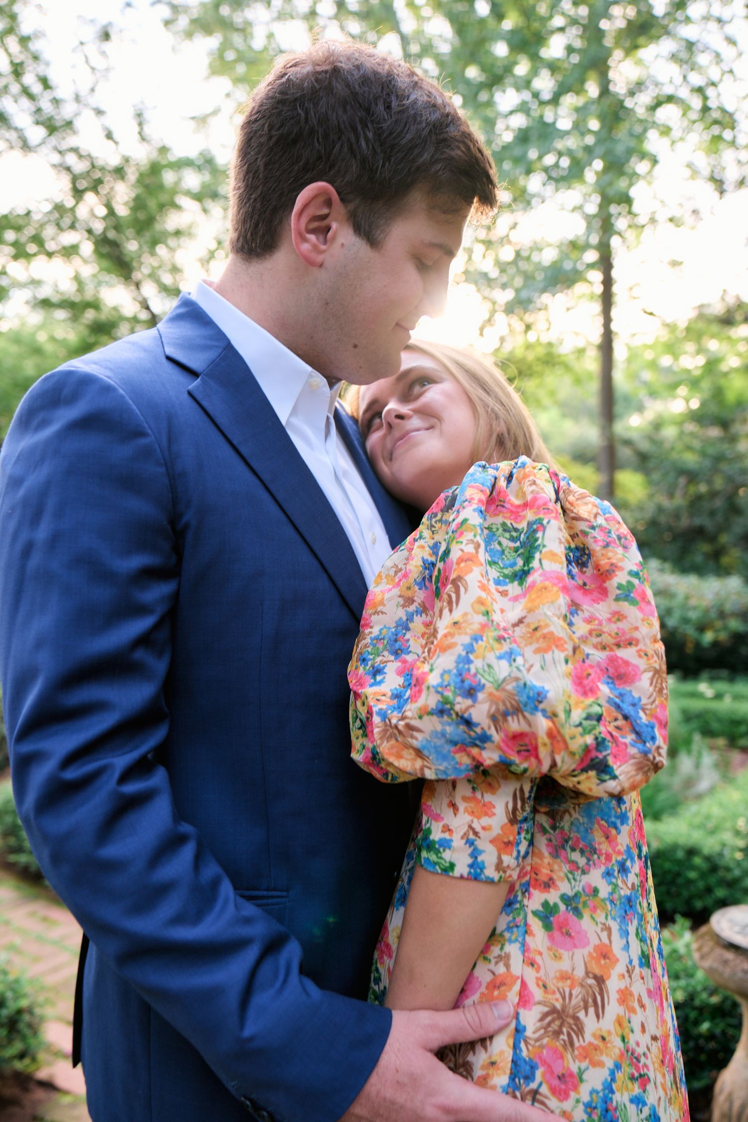 Wing Haven Engagement photos in Charlotte, NC