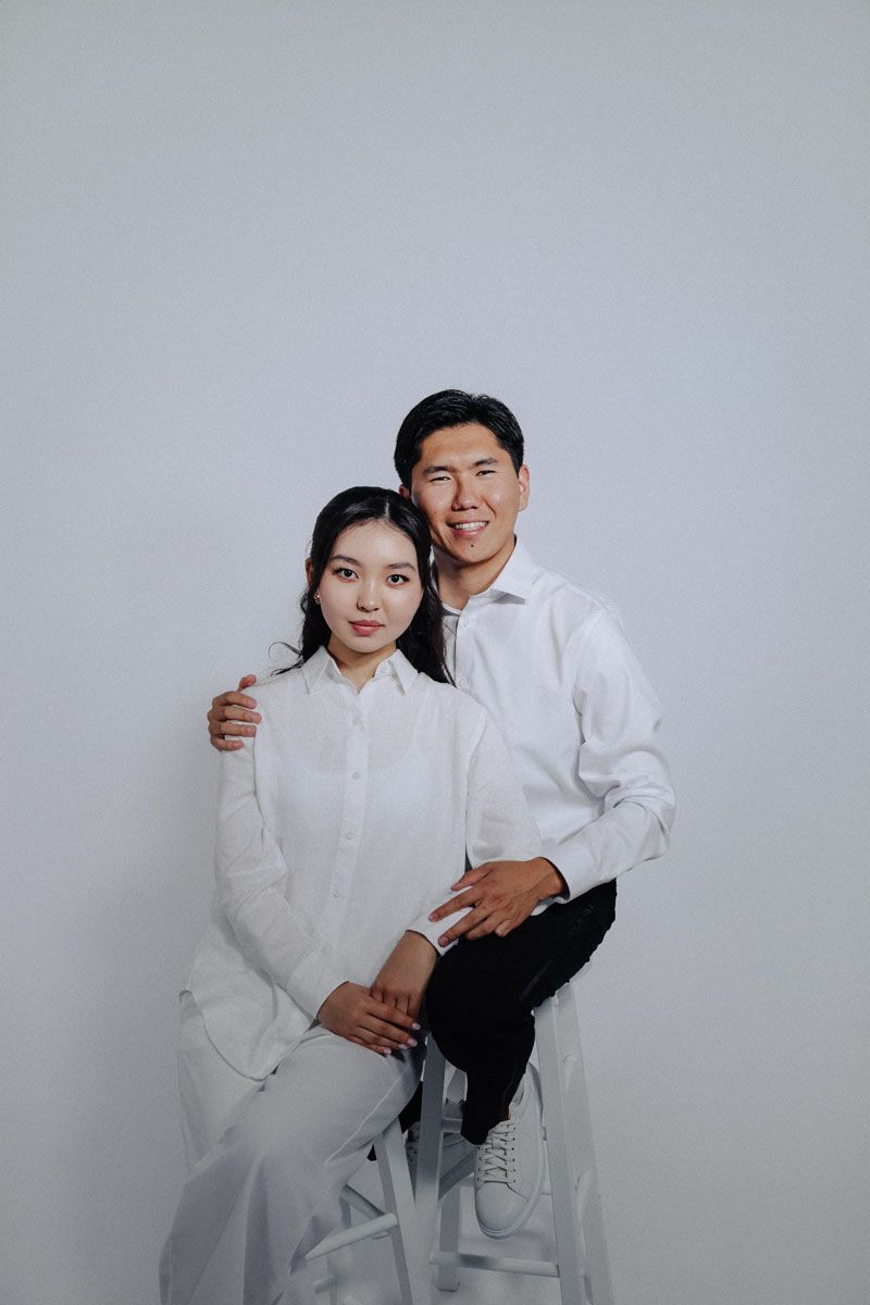 Schaumburg engagement studio photography