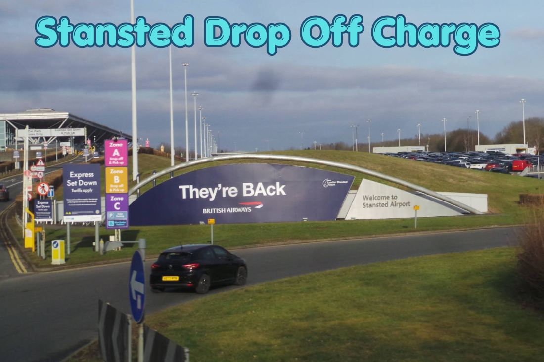 stansted drop off charge