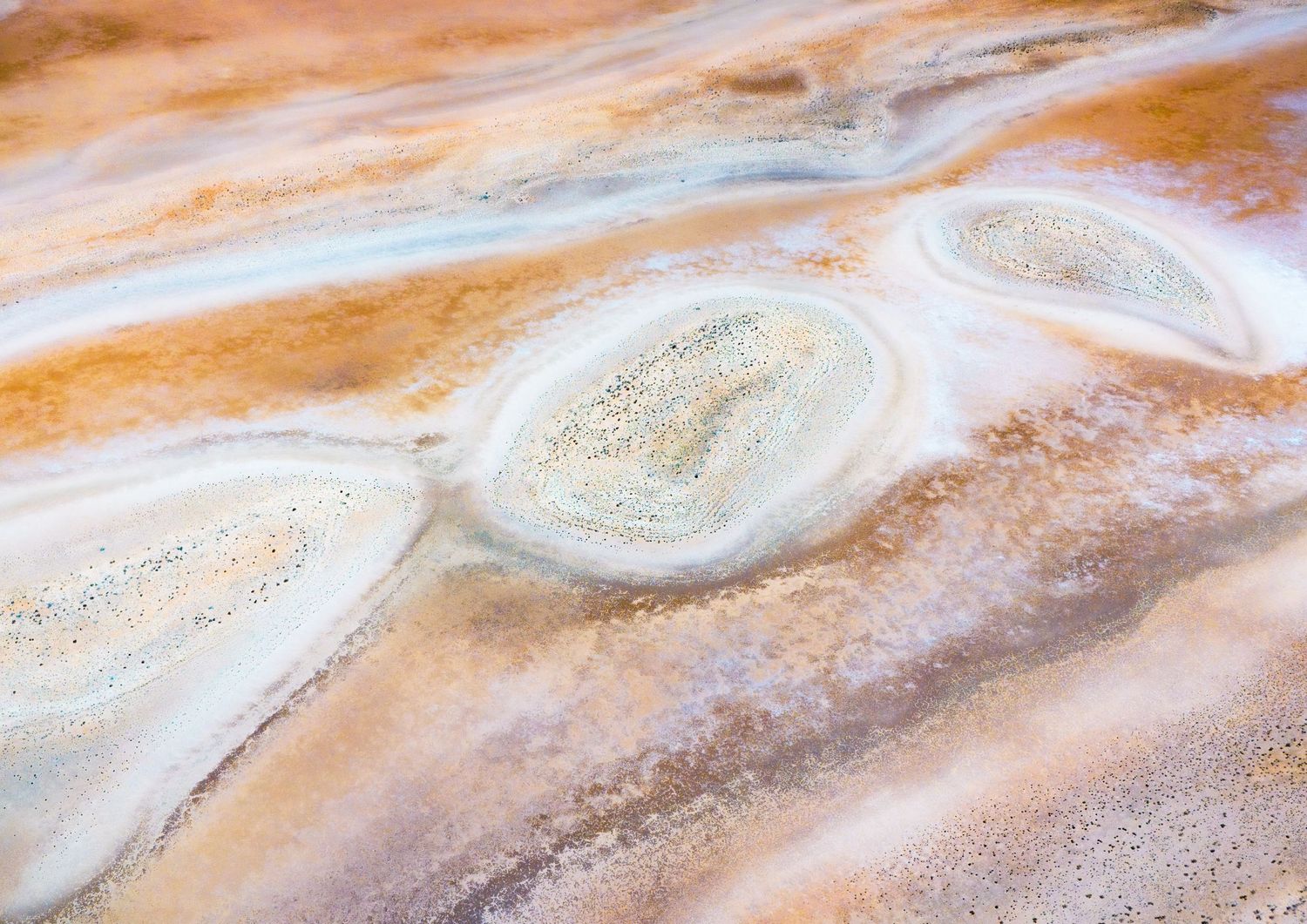 Suspension Field - Fine art aerial landscape photography by Caitlyn Deigan, Western Australia.