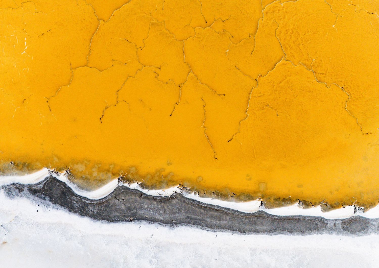 Fault Line - Fine art aerial landscape photography by Caitlyn Deigan, Western Australia.