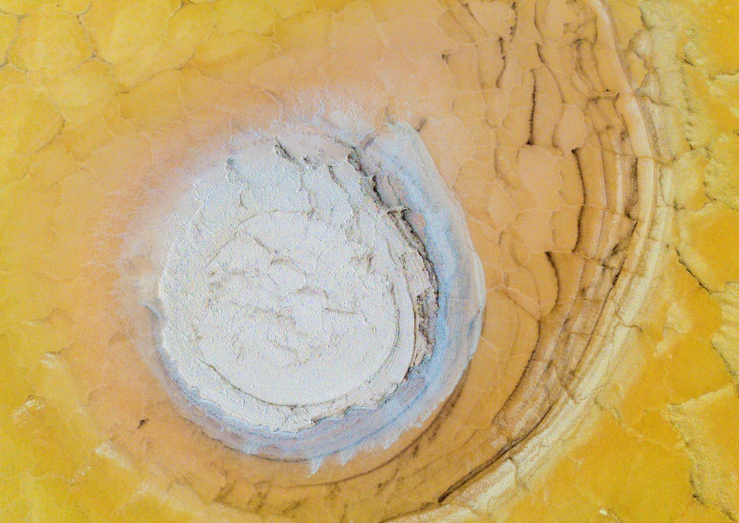Sediment Drift - Fine art aerial landscape photography by Caitlyn Deigan, Western Australia.