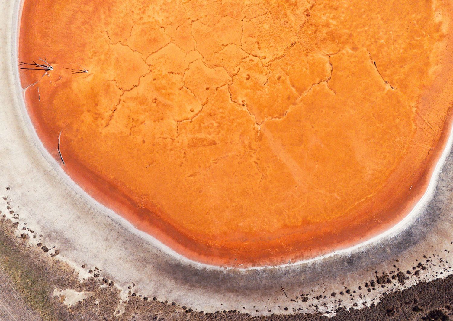 Core Sample - Fine art aerial landscape photography by Caitlyn Deigan, Western Australia.