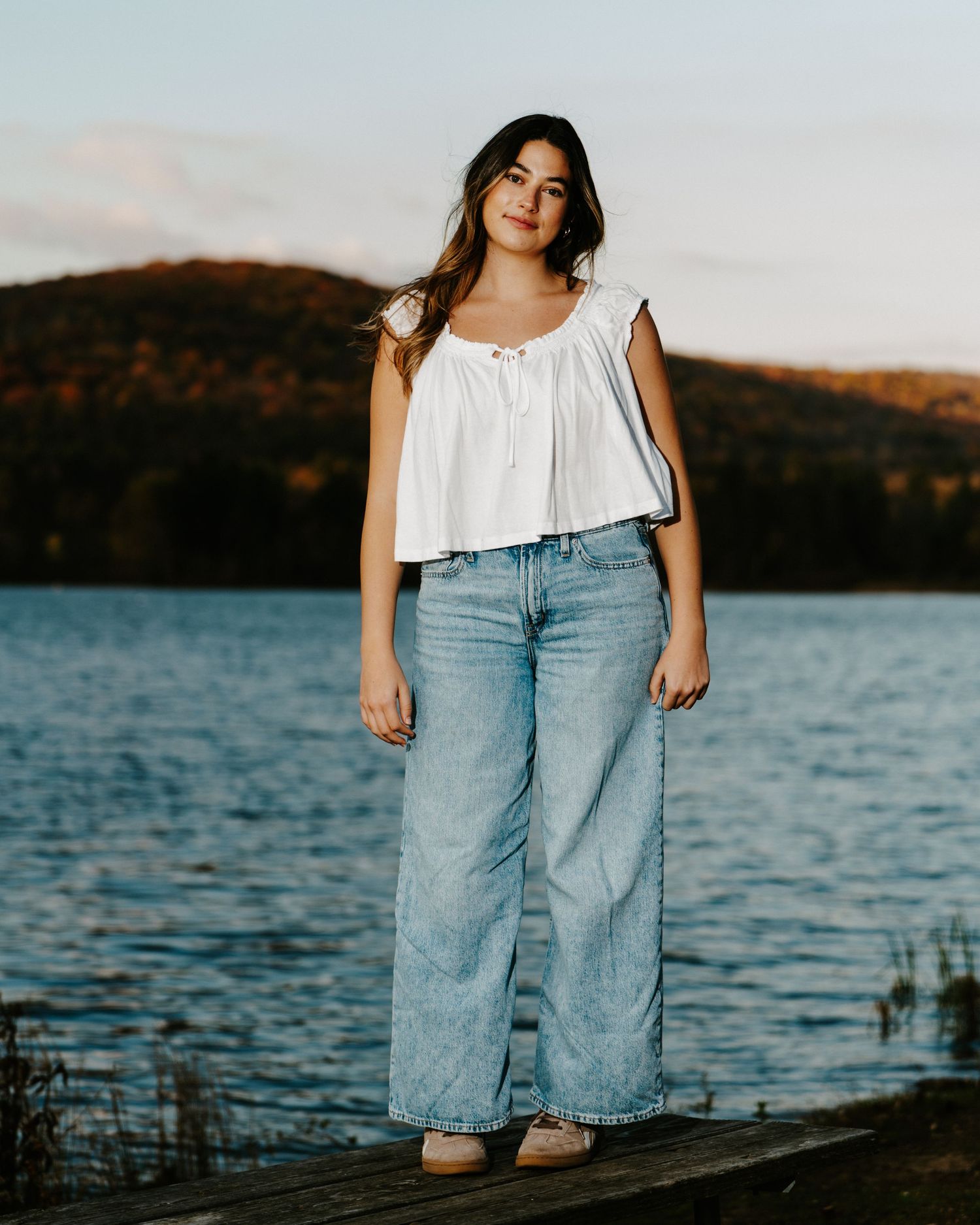 Meg Gulla in Alleghany State Park.