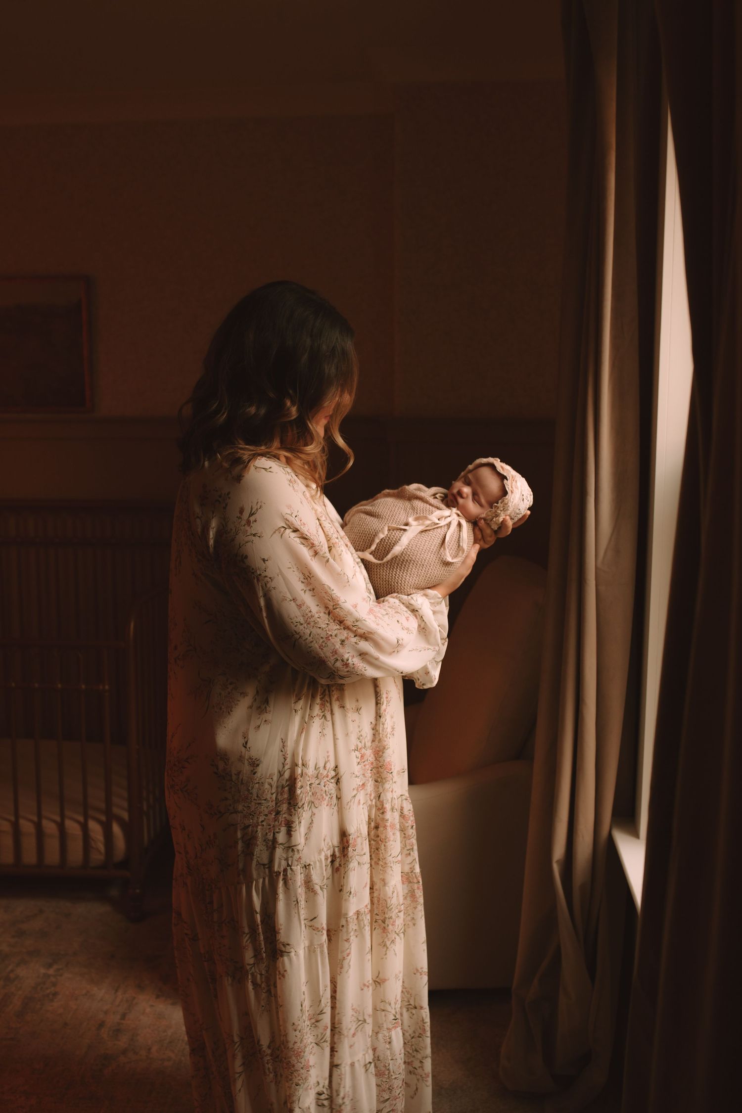 Cottagecore Newborn Shoot