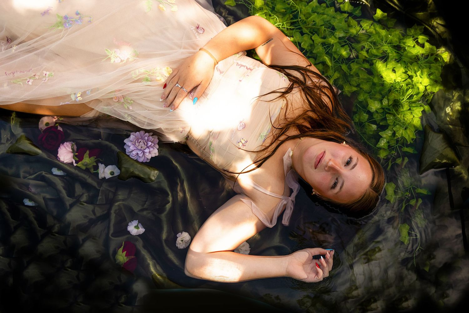 girl in the water