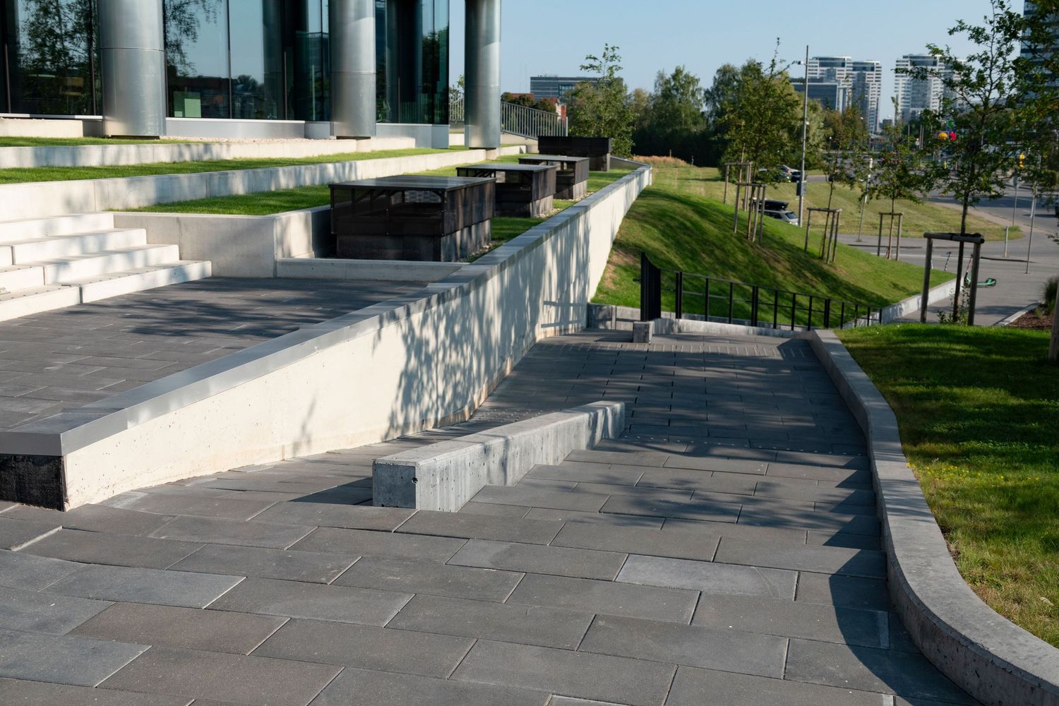 betonisi piharakenteita Riika, Latvia