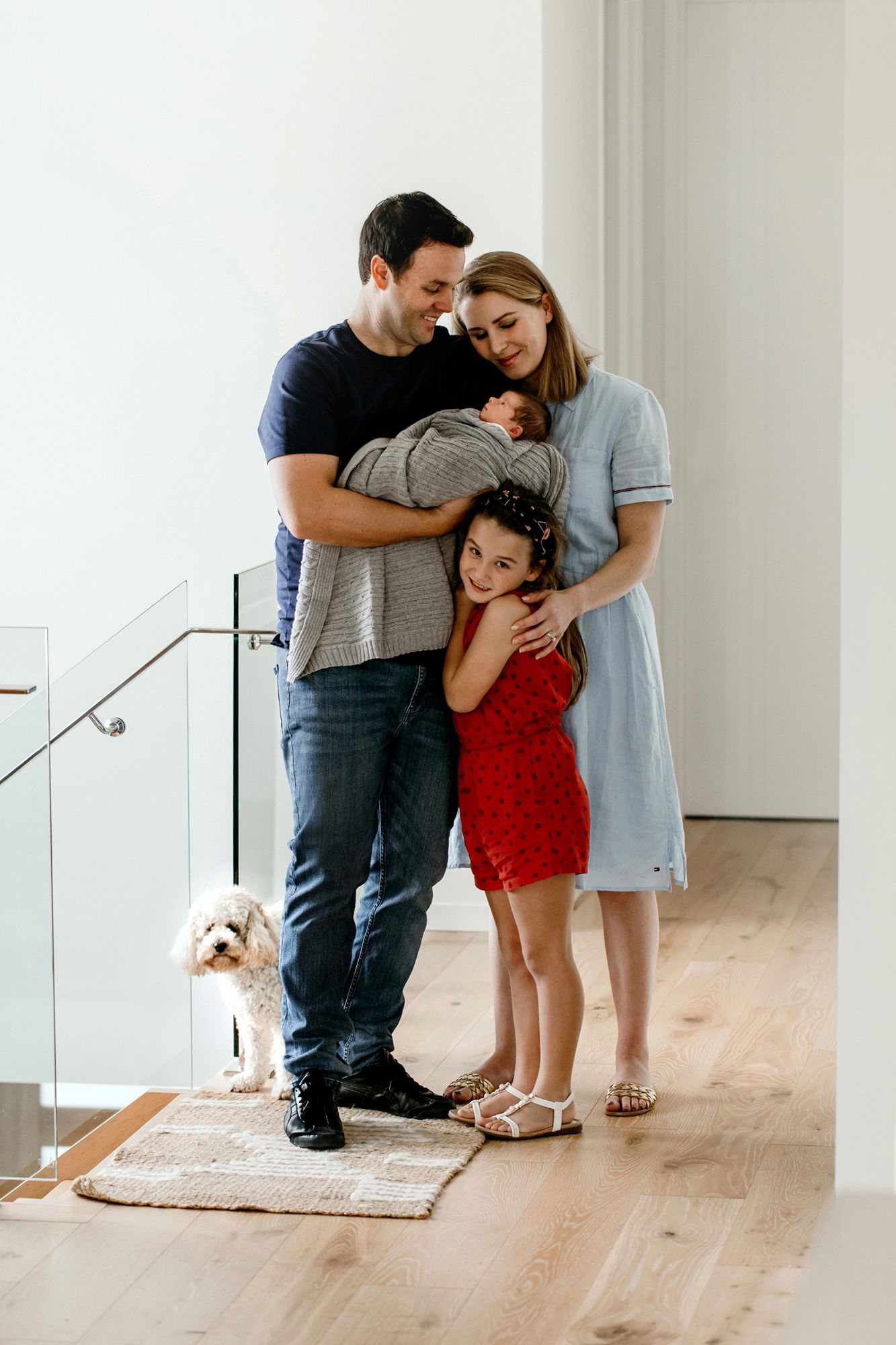 Lifestyle newborn photography at home in Brisbane Wynnum Manly Wellington Point area.