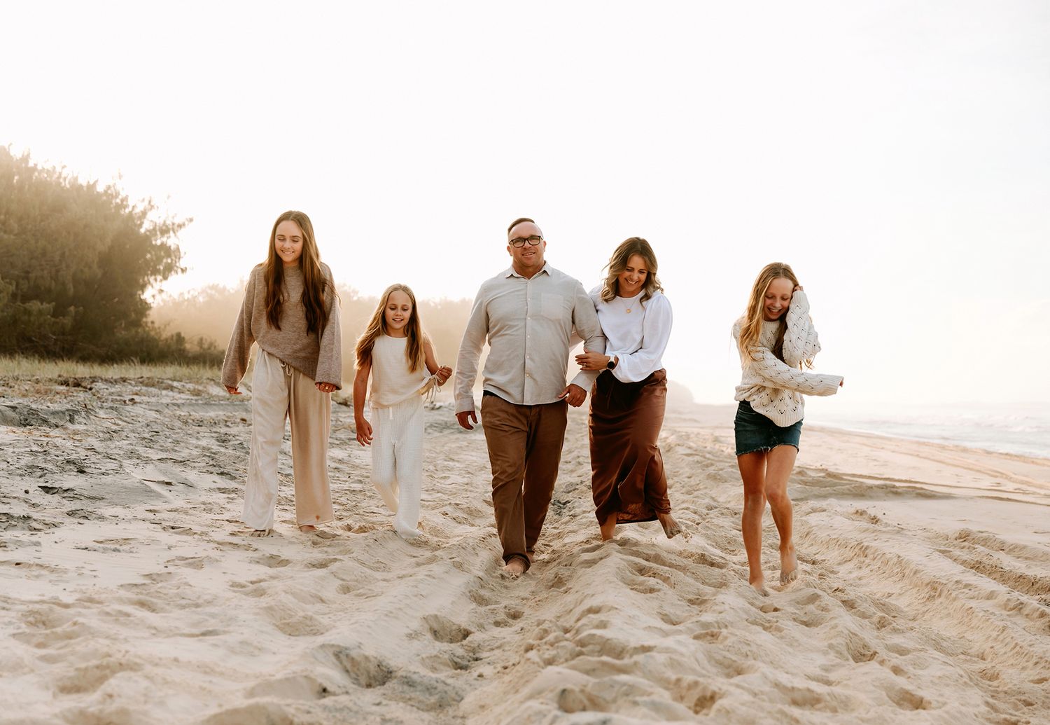 Brisbane family photographer on Stradbroke Island.