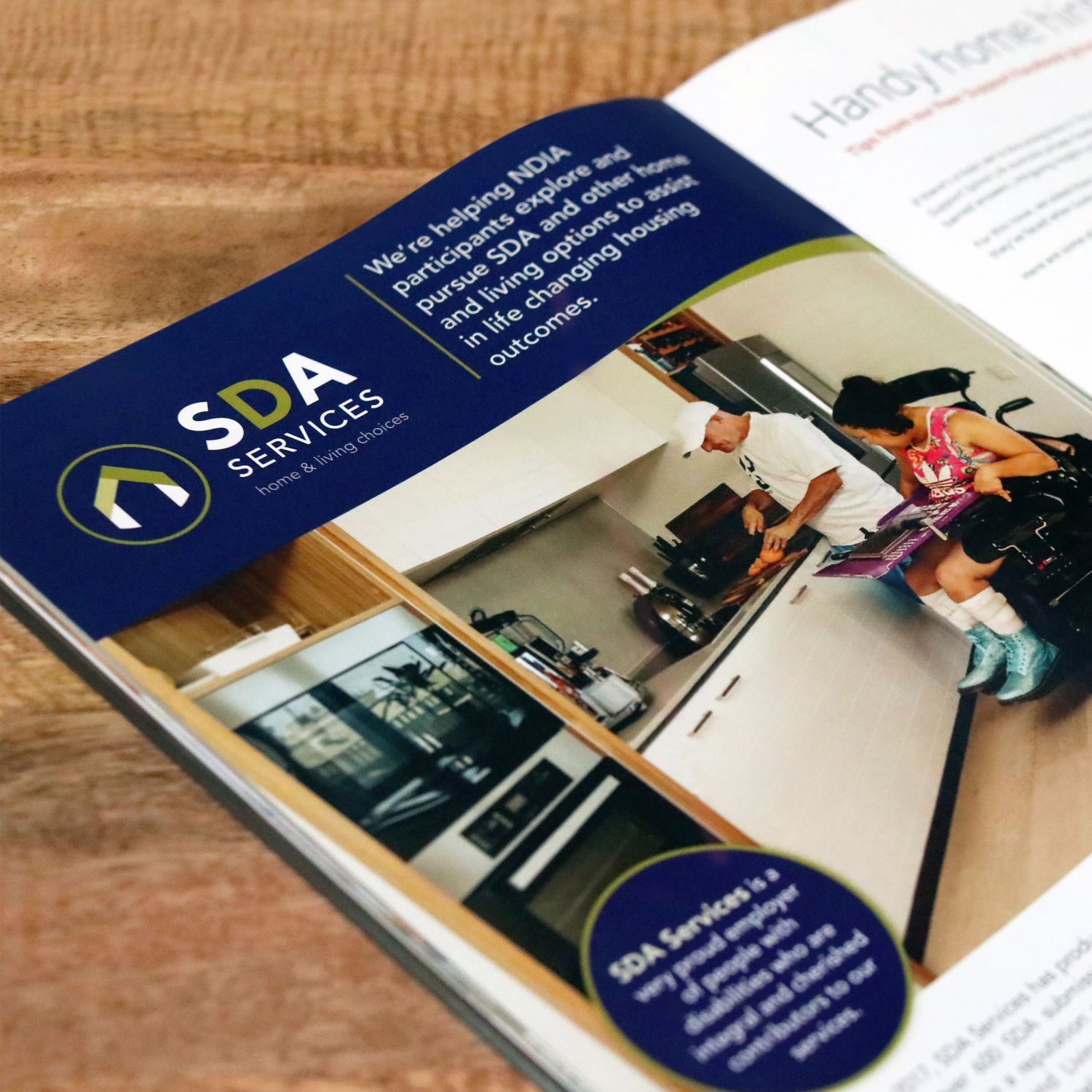 Brisbane graphic design for marketing materials and brochures.