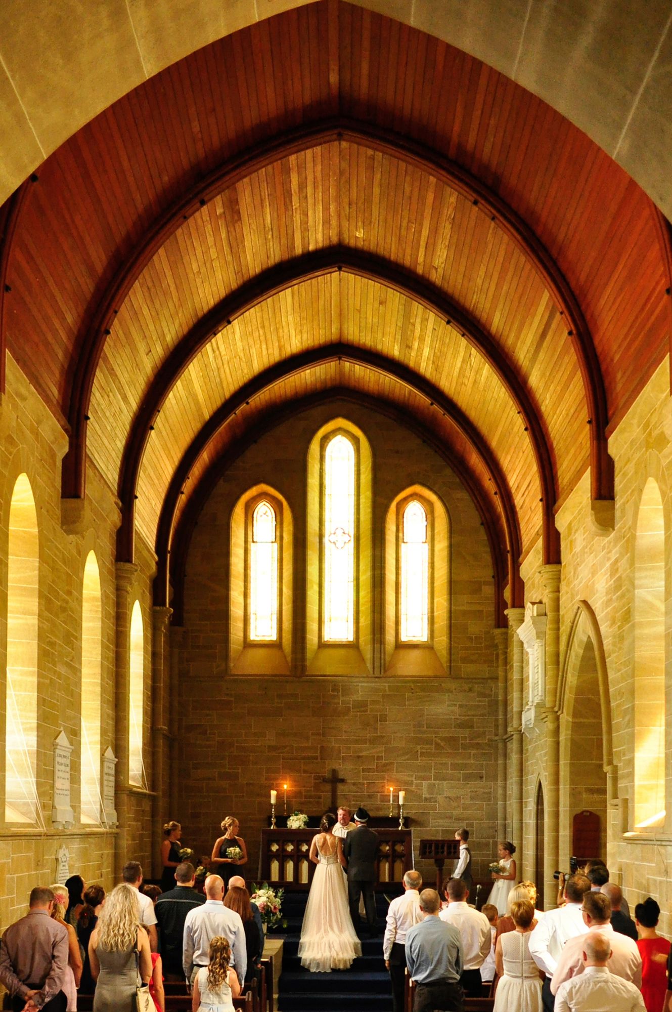 Church wedding photography in Brisbane.