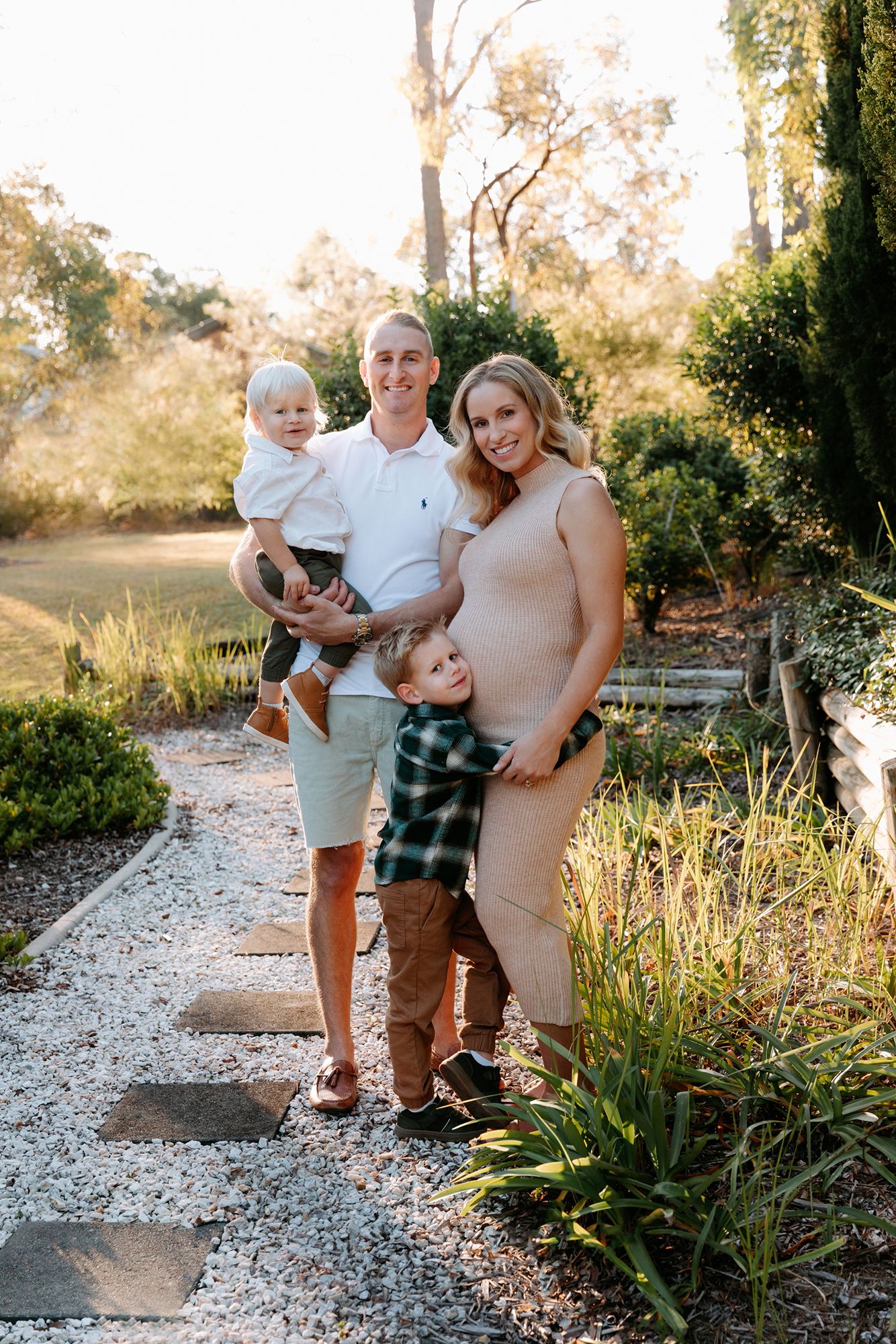 Family portrait session at home in Brisbane.