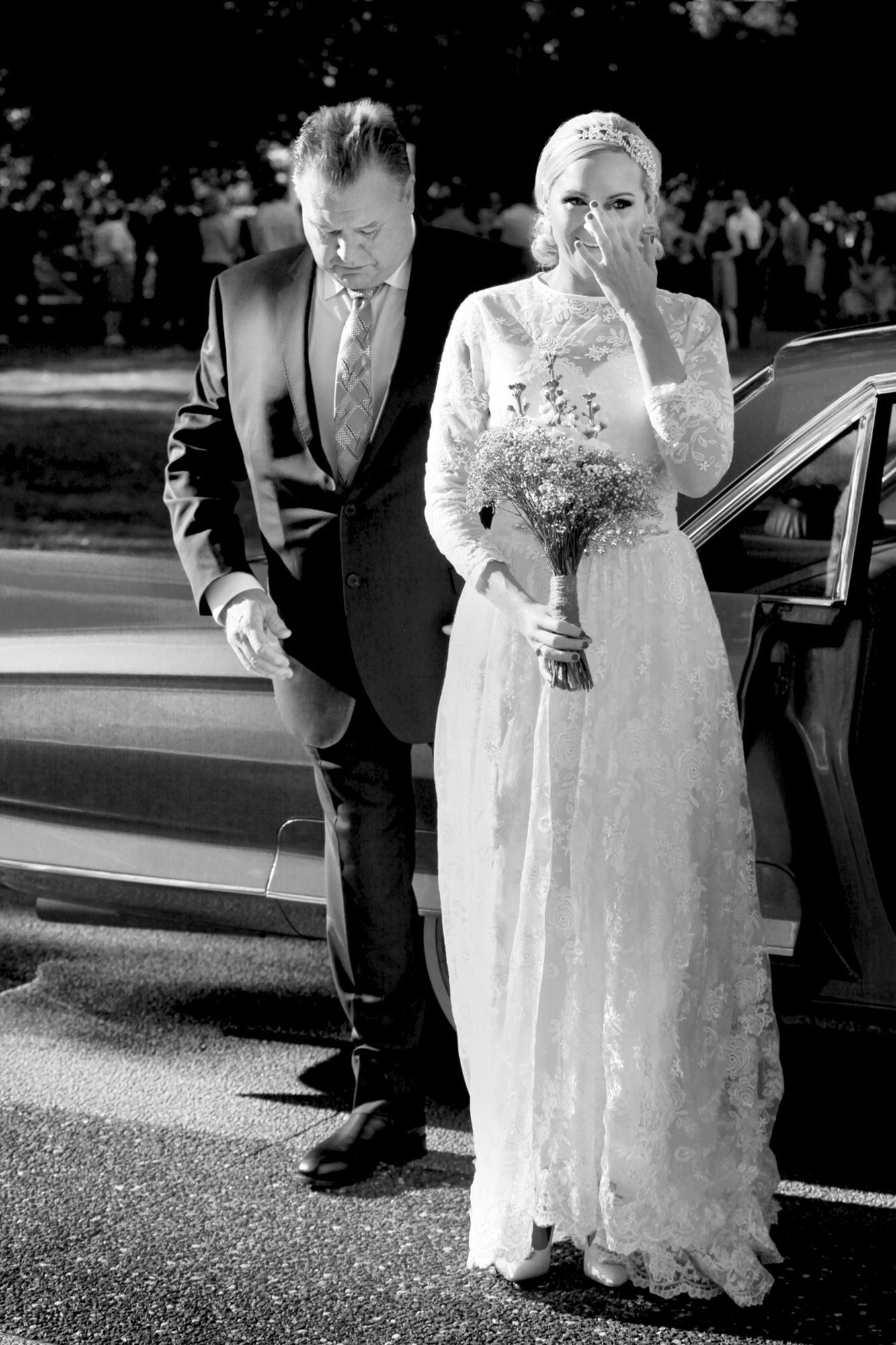 Candid and emotive wedding photography at Brisbane Powerhouse, New Farm.