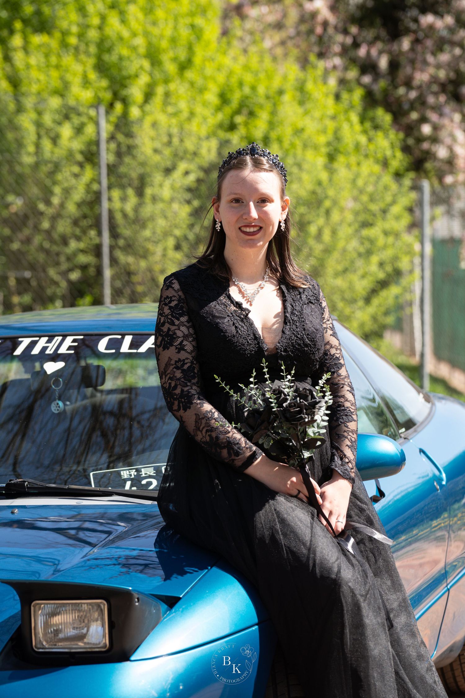 Brautpaar beim Hochzeitsshooting im Sommer in Stuttgart