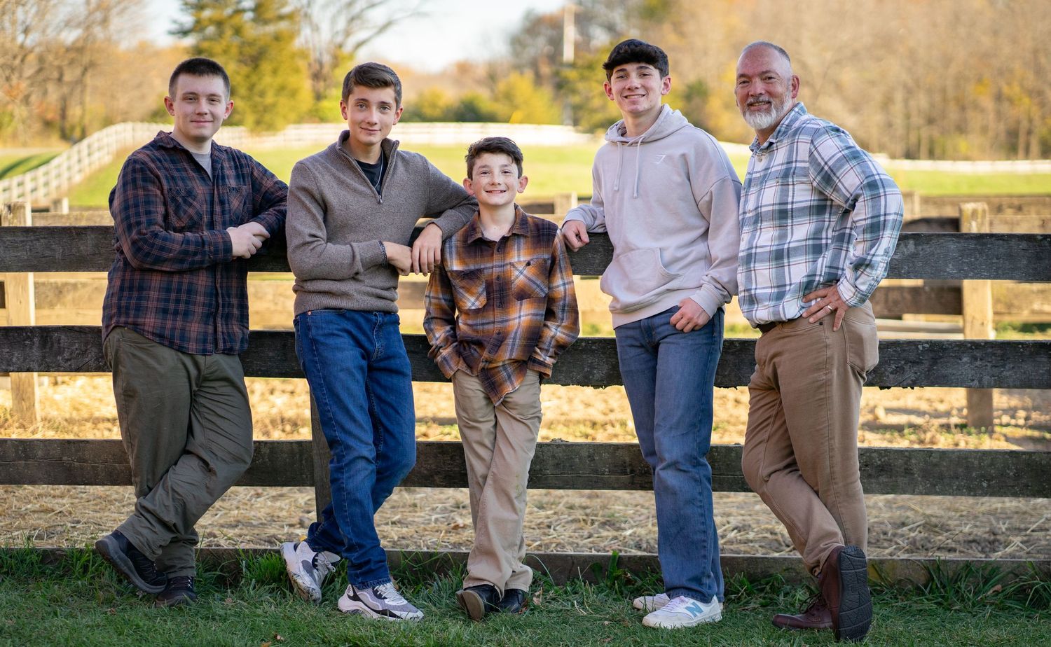 Family photos, Dad and son's.