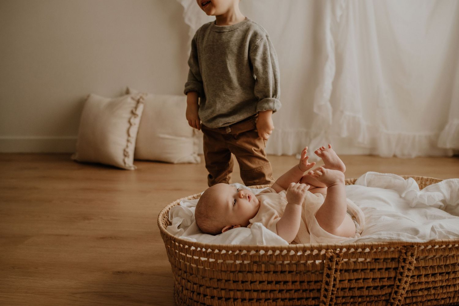 Studio family photography in Edmonton, Alberta, emphasizing warmth, love, and togetherness in portraits.