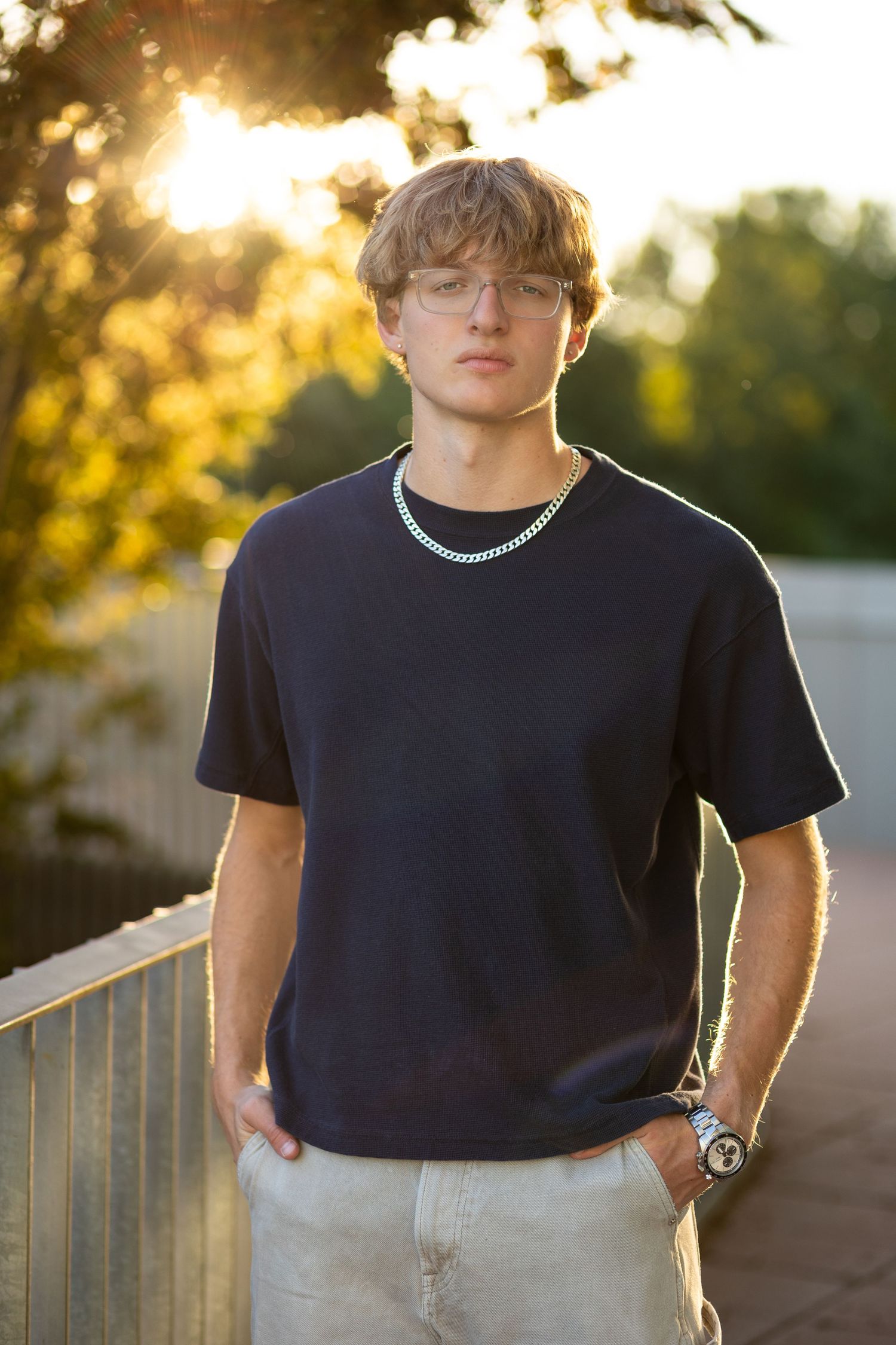 Wake Forest Senior Photo Session in Downtown Raleigh Union Station