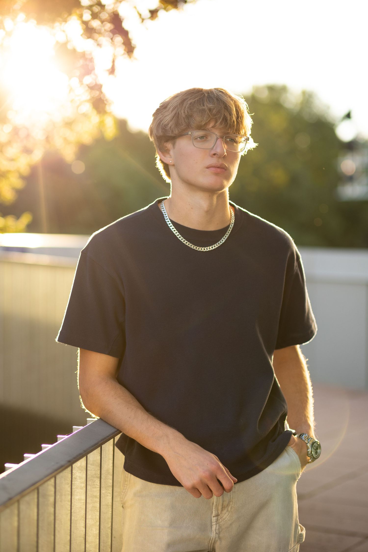 Wake Forest Senior Photo Session in Downtown Raleigh Union Station