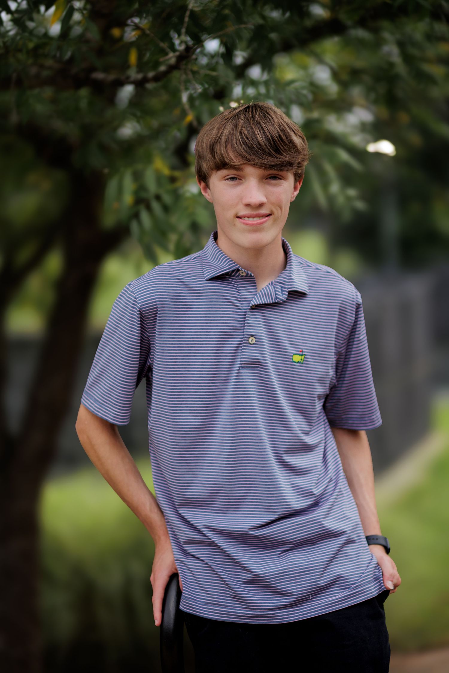 Raleigh Senior Photography at Brier Creek Country Club