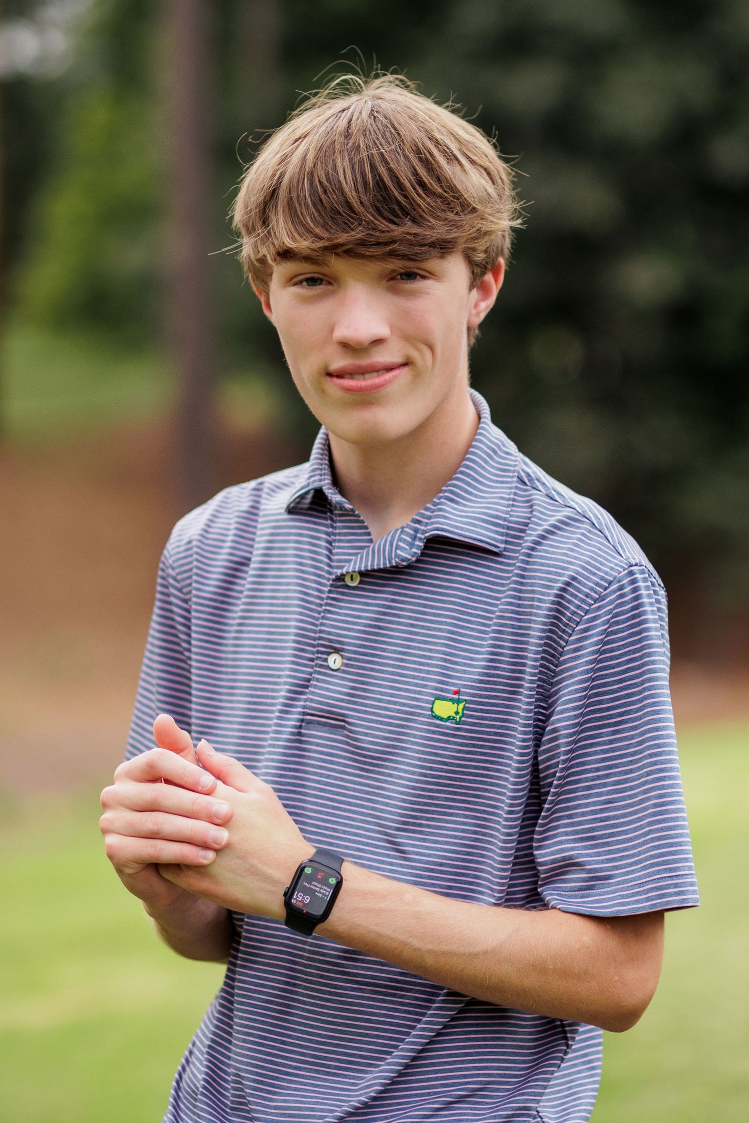 Raleigh Senior Portraits at Brier Creek Country Club
