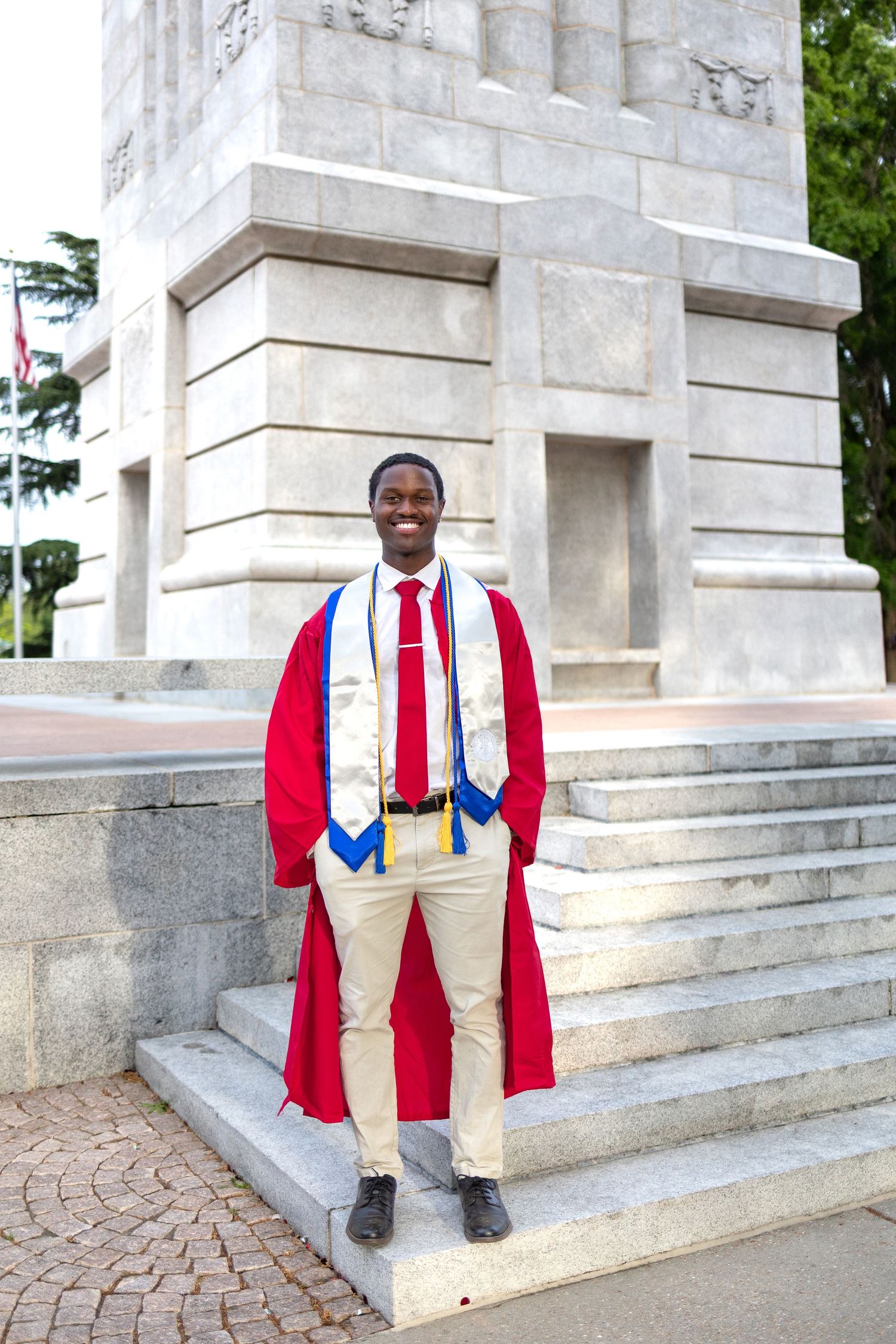 College Grad Session at North Carolina State University in Raleigh, NC.