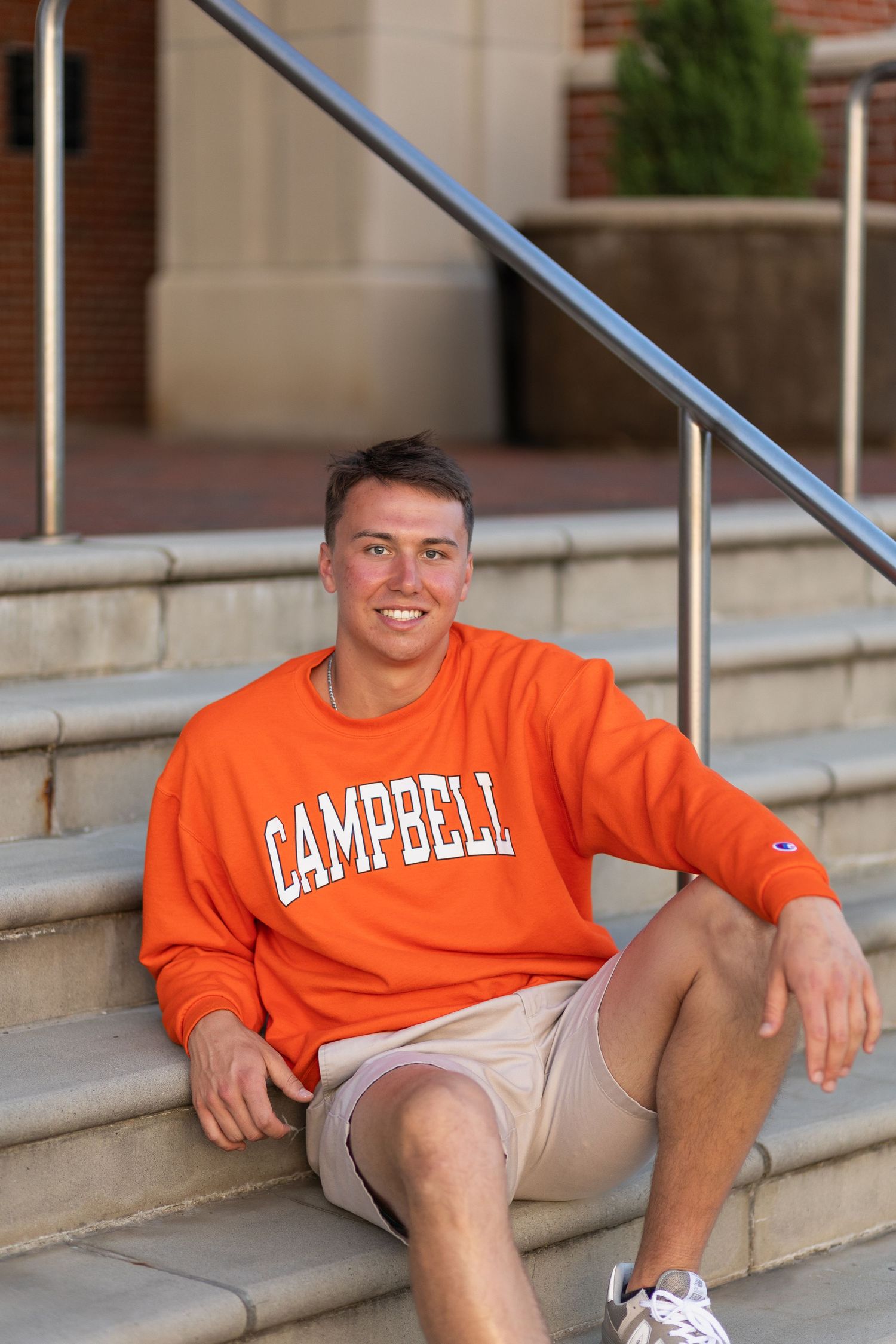 Outdoor College Grad Portrait