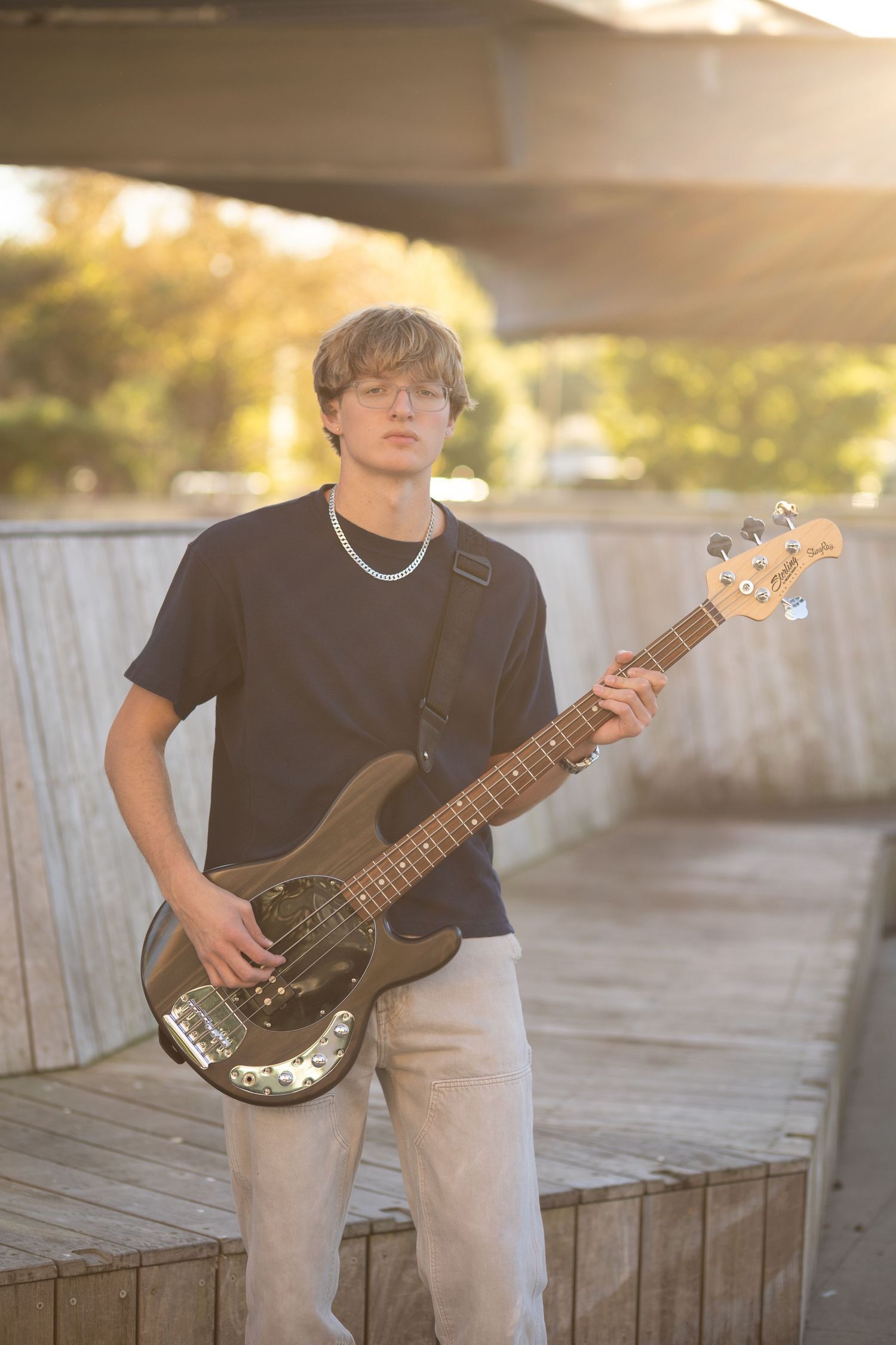 Wake Forest Senior Photo Session in Downtown Raleigh Historic Warehouse District