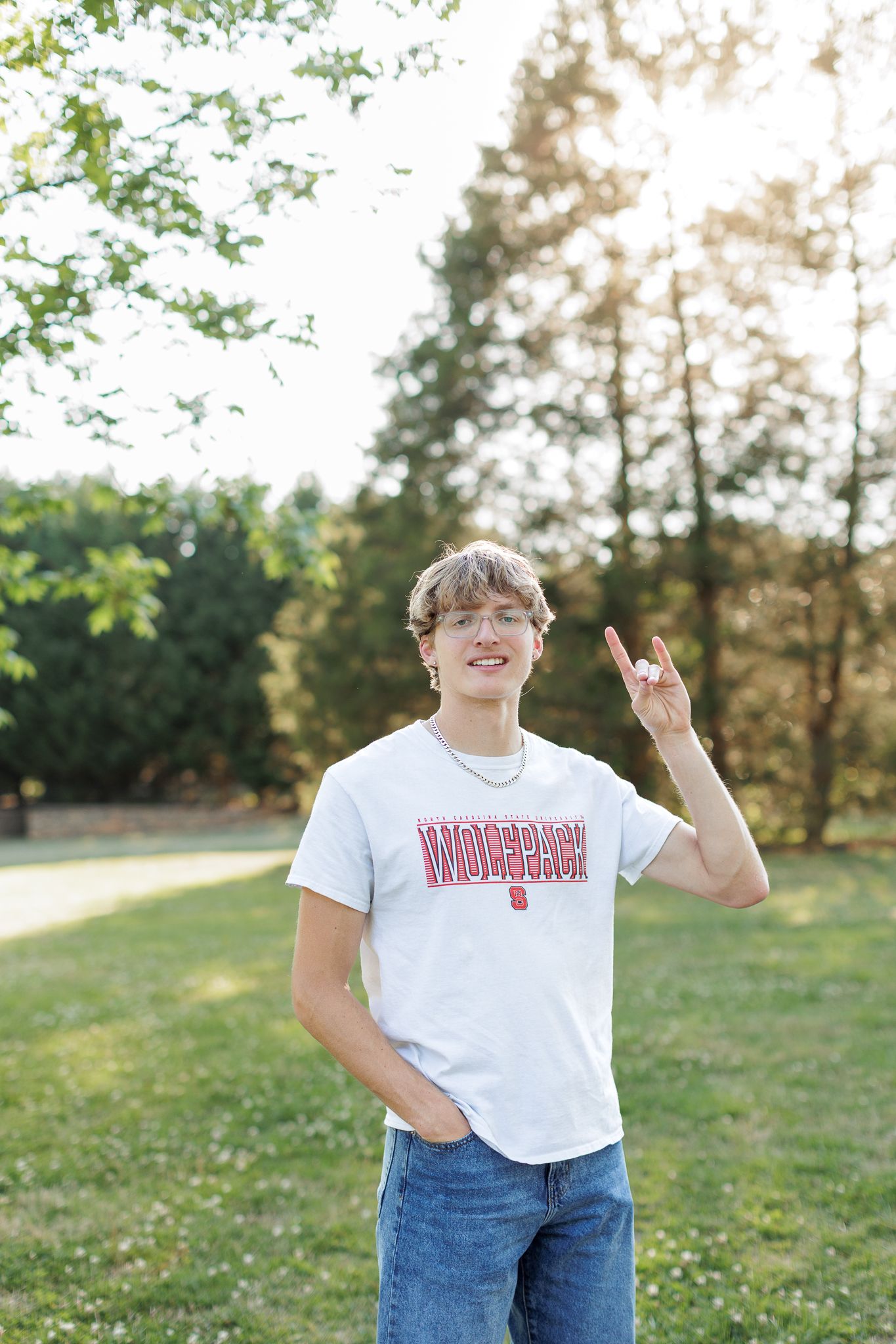 High School College Decision Mini Session in Wake Forest, NC.