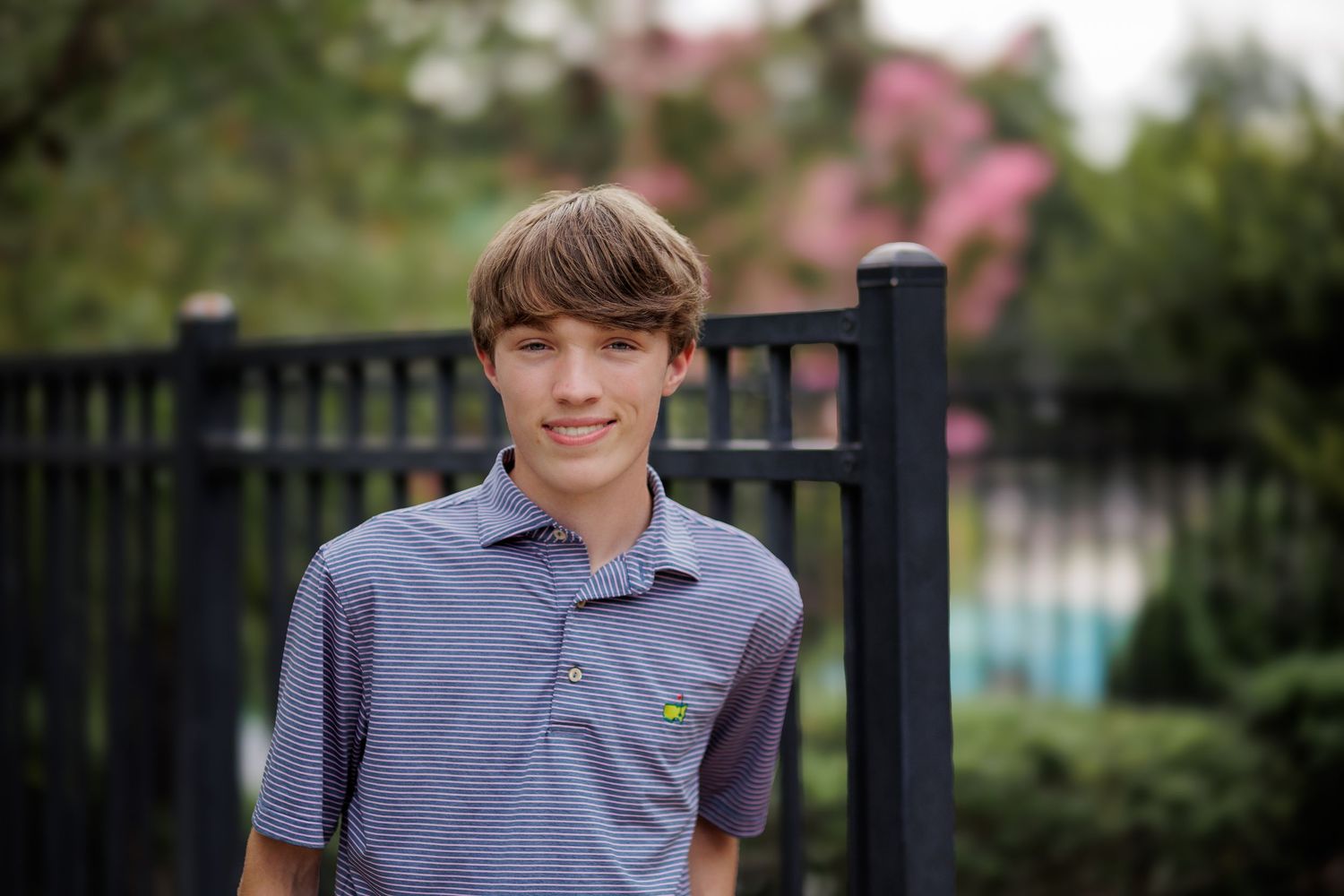 Raleigh Senior Photography at Brier Creek Country Club Pool
