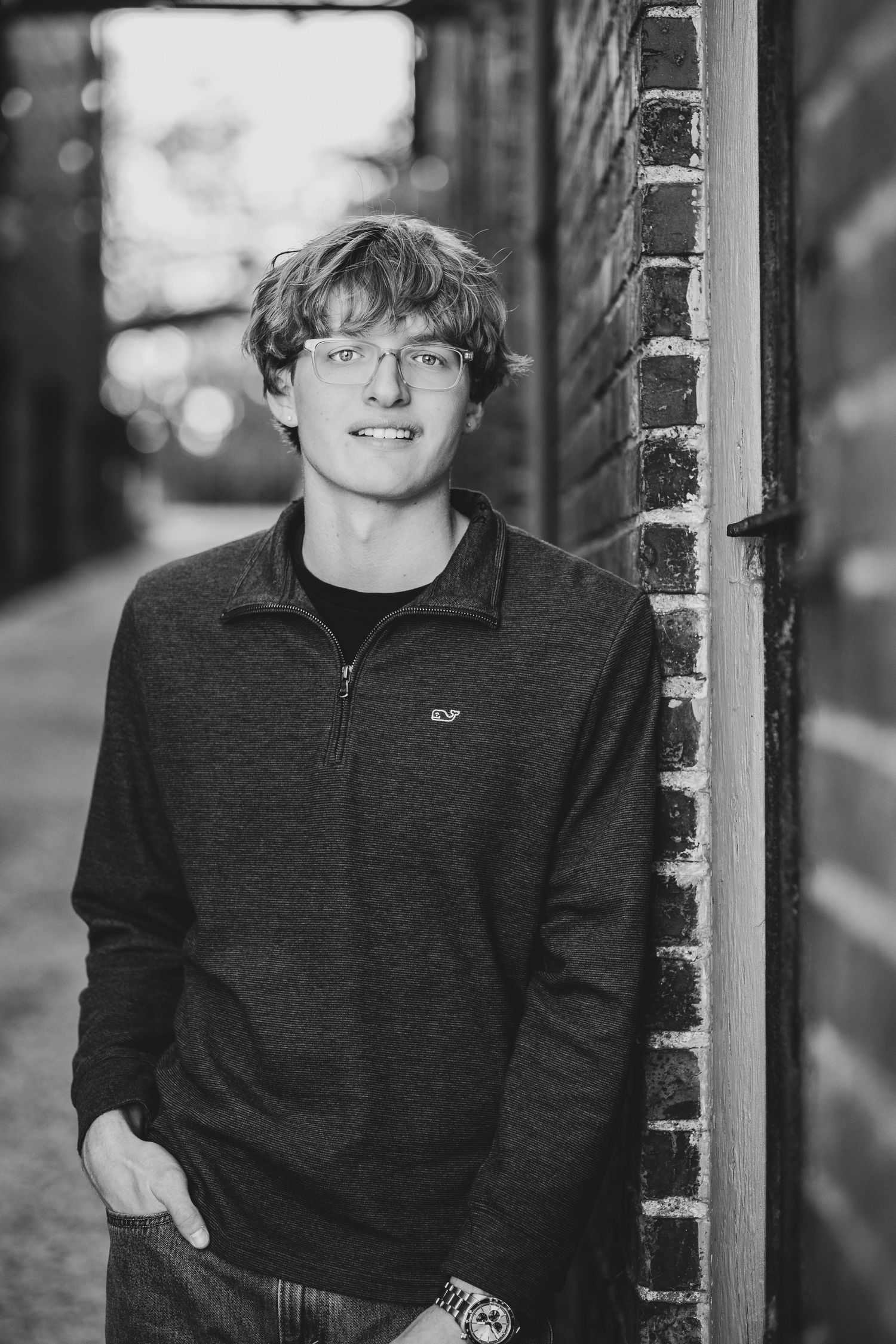 Senior photography Downtown Raleigh