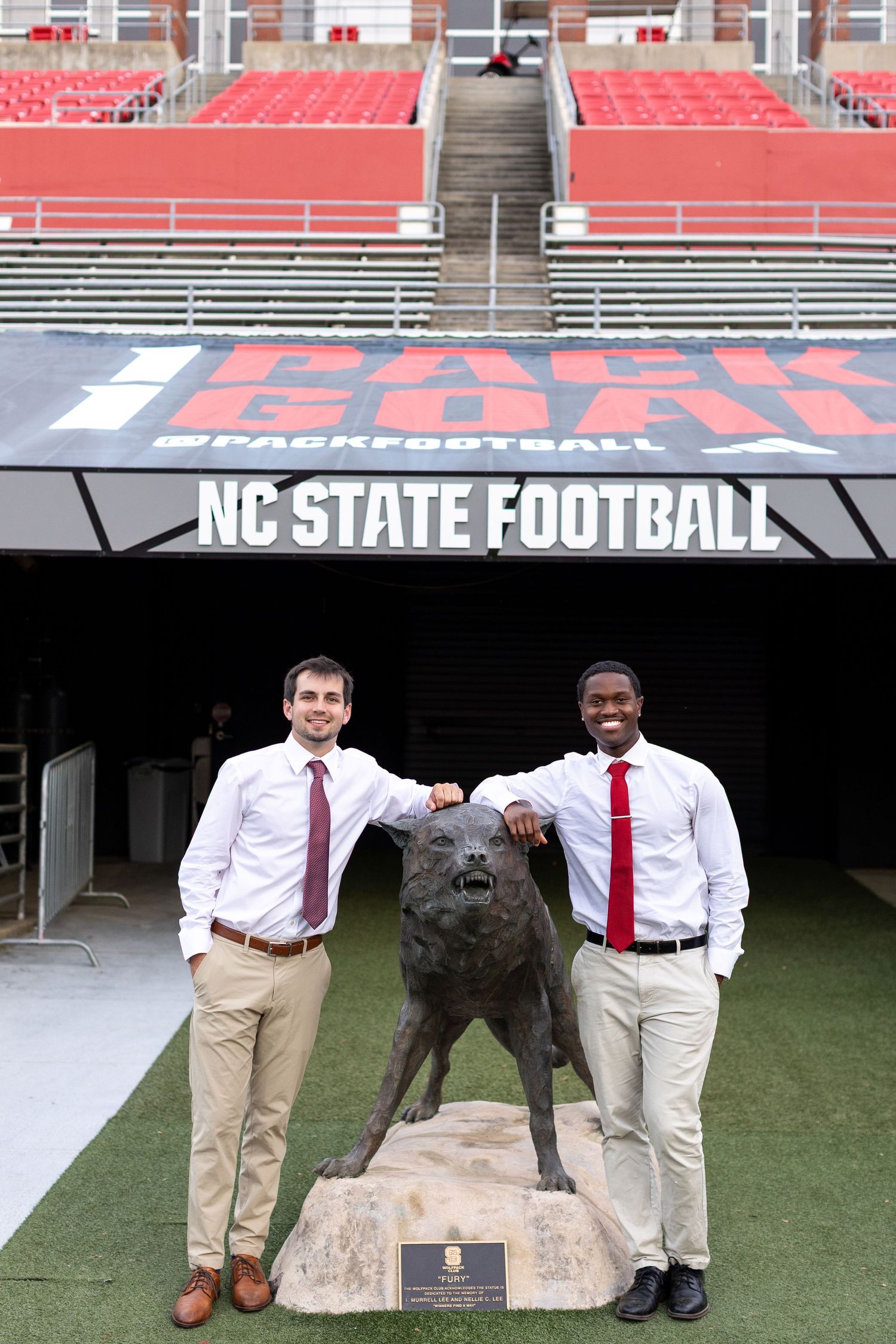 College Grad Session at North Carolina State University in Raleigh, NC.