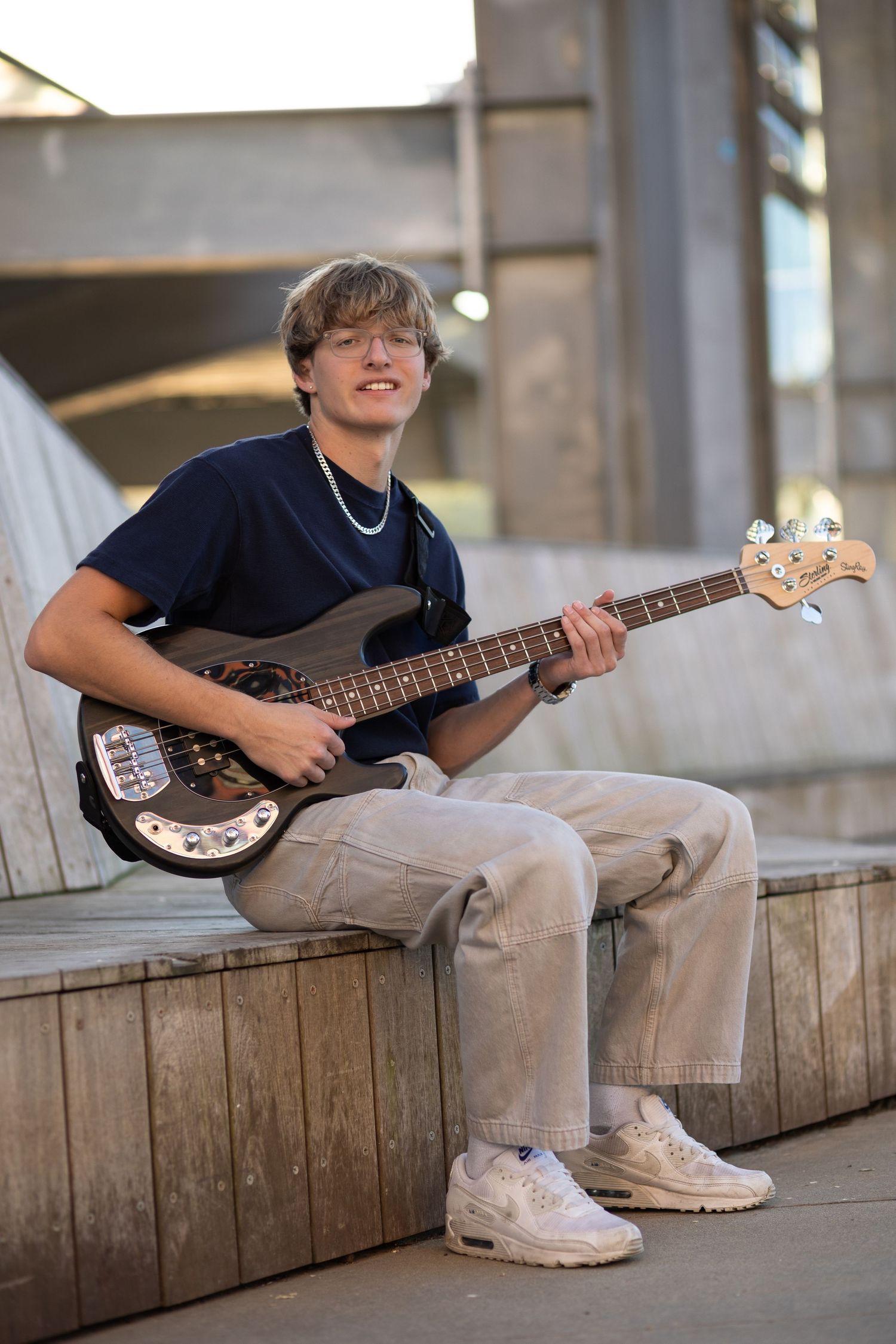 Wake Forest Senior Photo Session in Downtown Raleigh Union Station