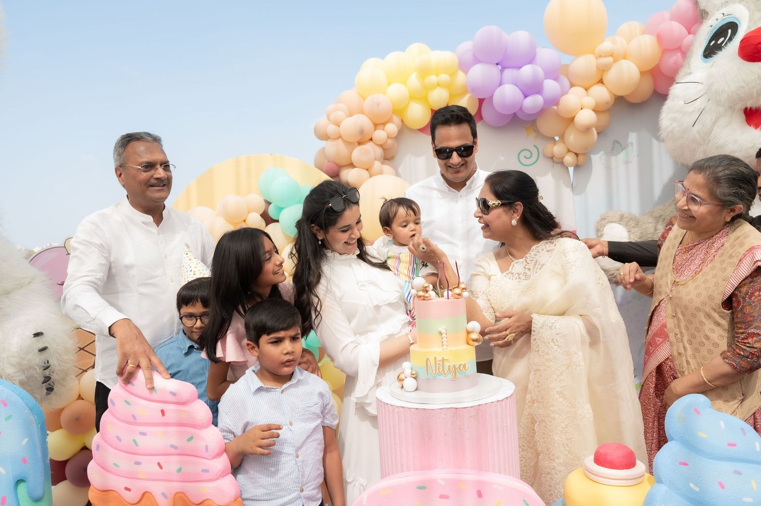Birthday celebration shoot with fun kids activities – Impresio Studio