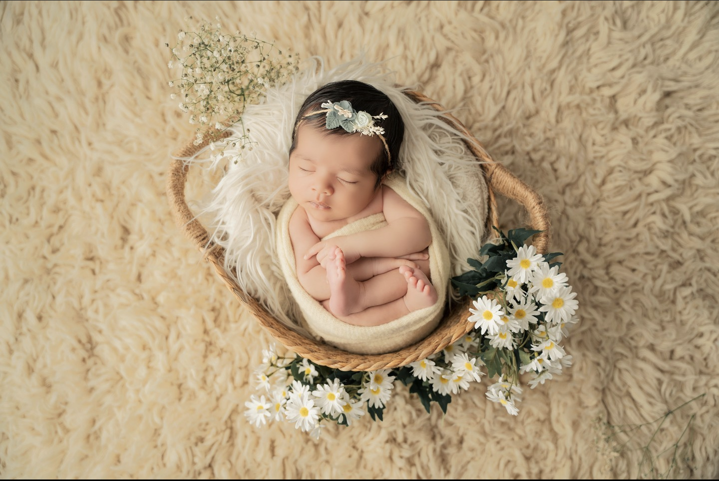 Best new born baby photoshoot setup – Impresio Studio