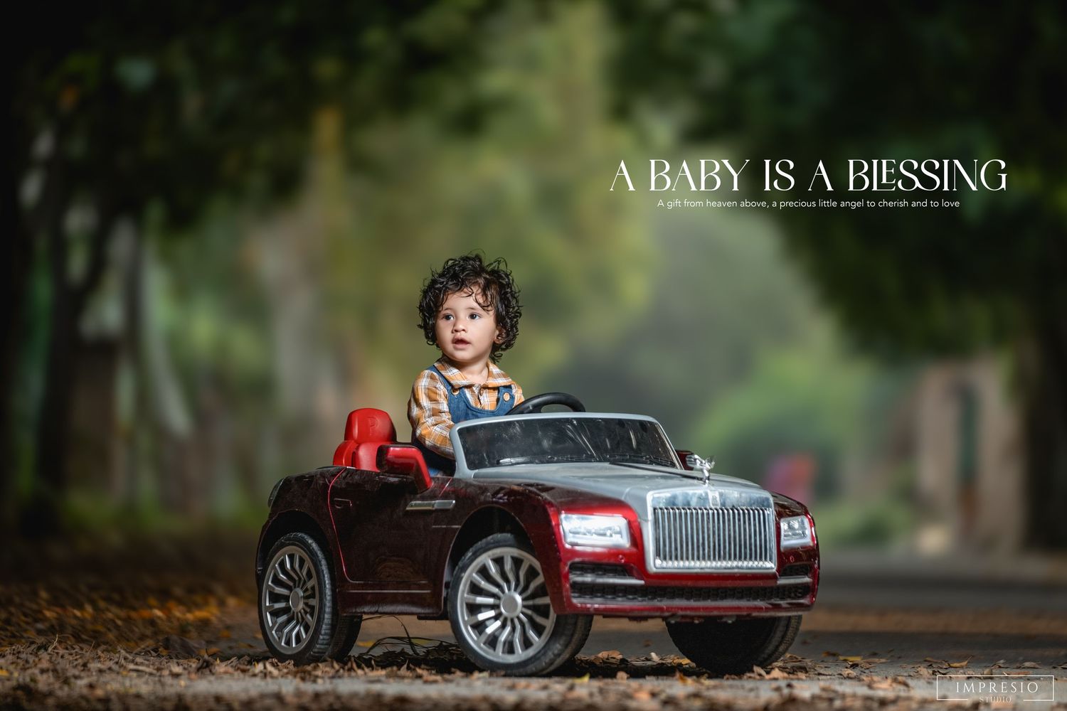 First birthday photoshoot with teddy bear theme – Impresio Studio