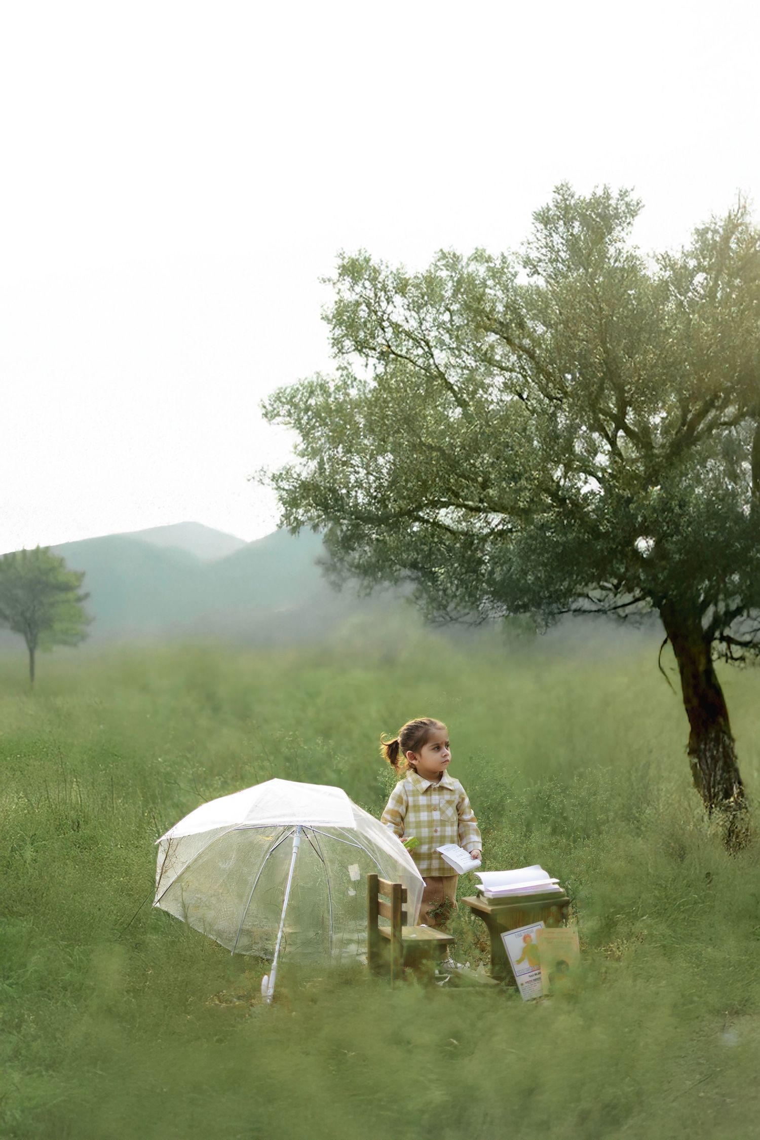 Pre birthday shoot near me with confetti and balloon setup – Impresio Studio
